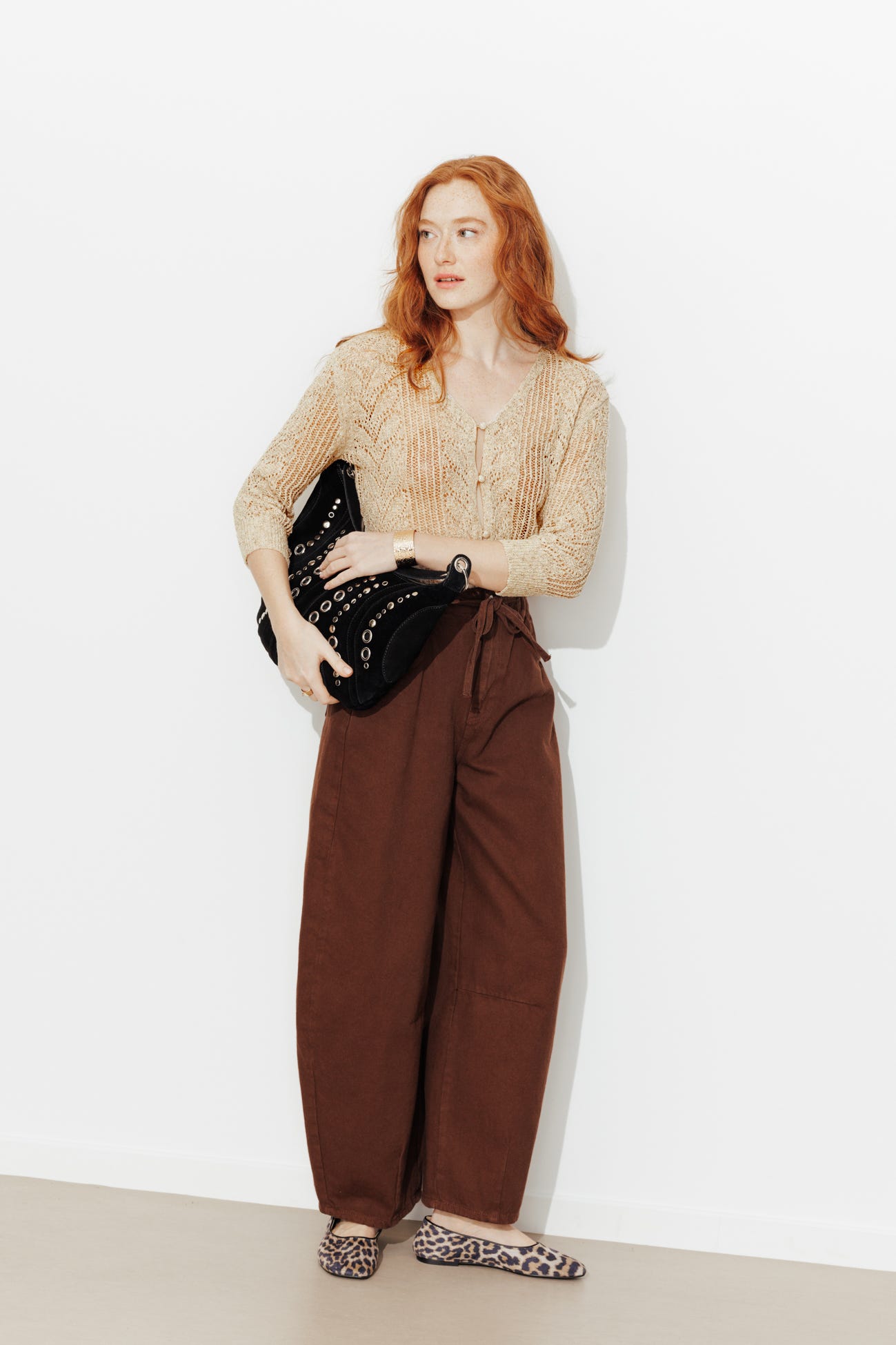 Cardigan ajouré Femme