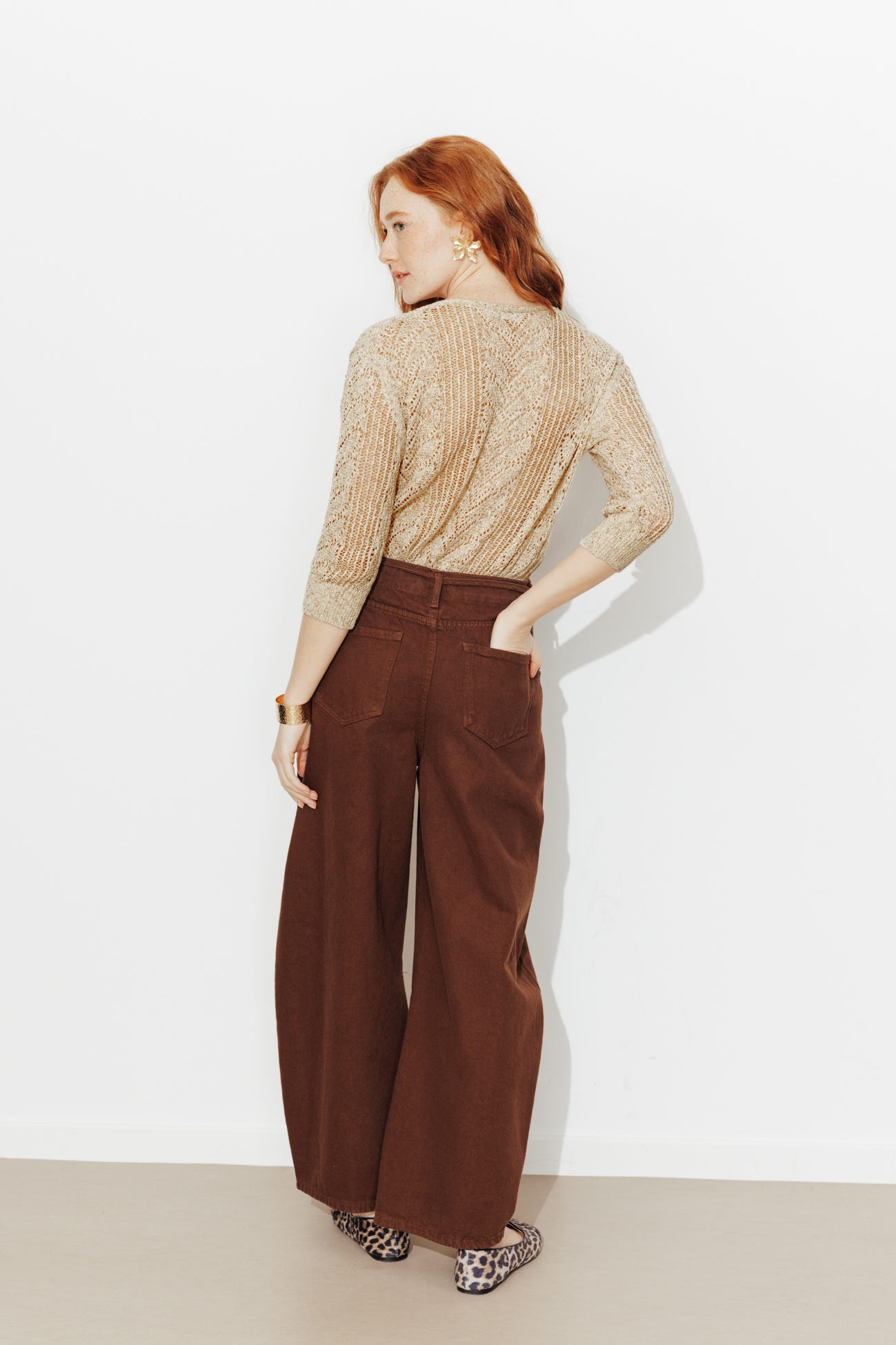 Cardigan ajouré Femme