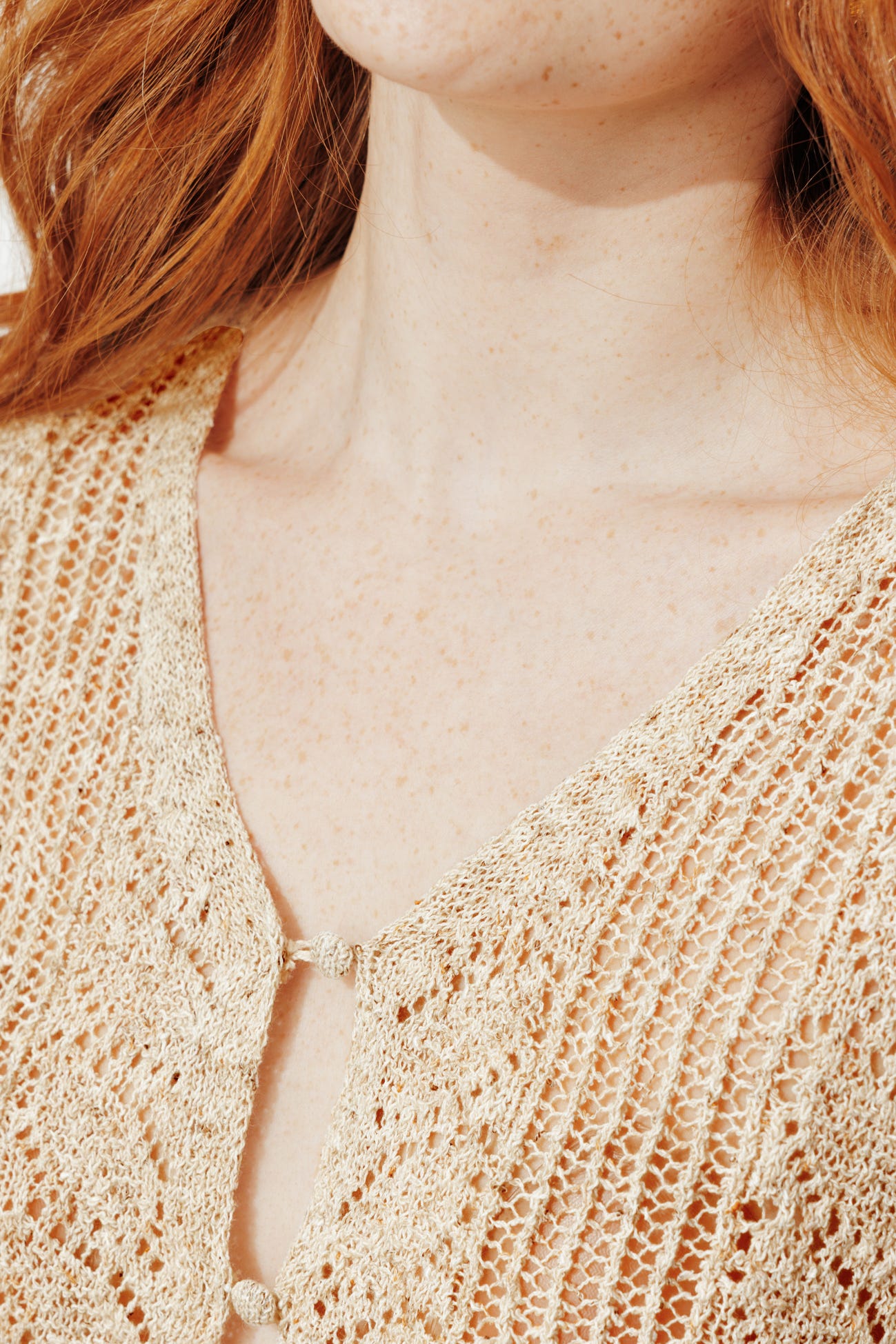 Cardigan ajouré Femme