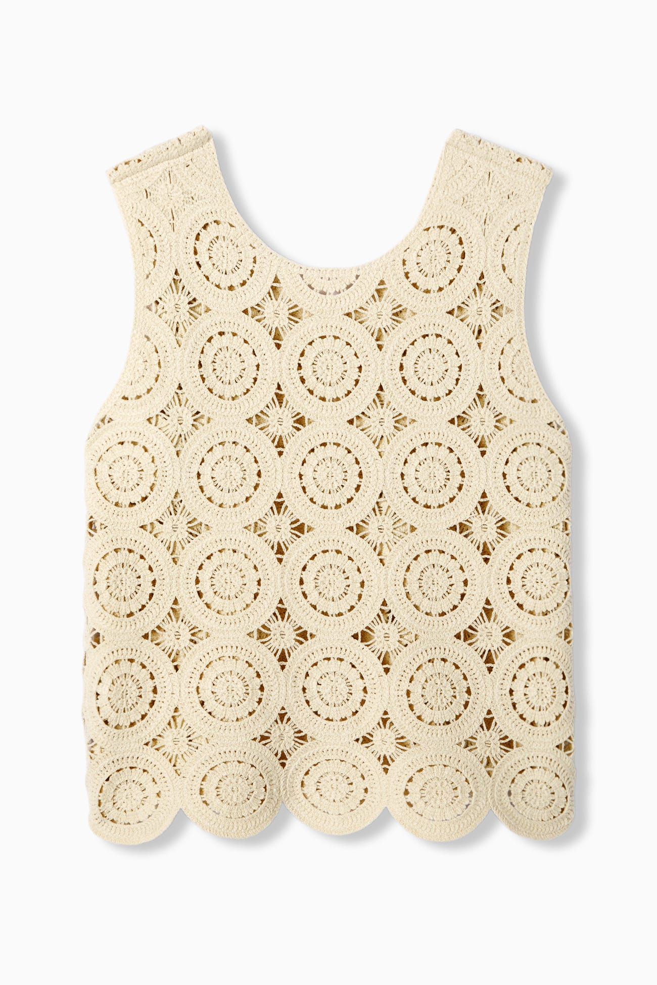 Pull en crochet recto verso