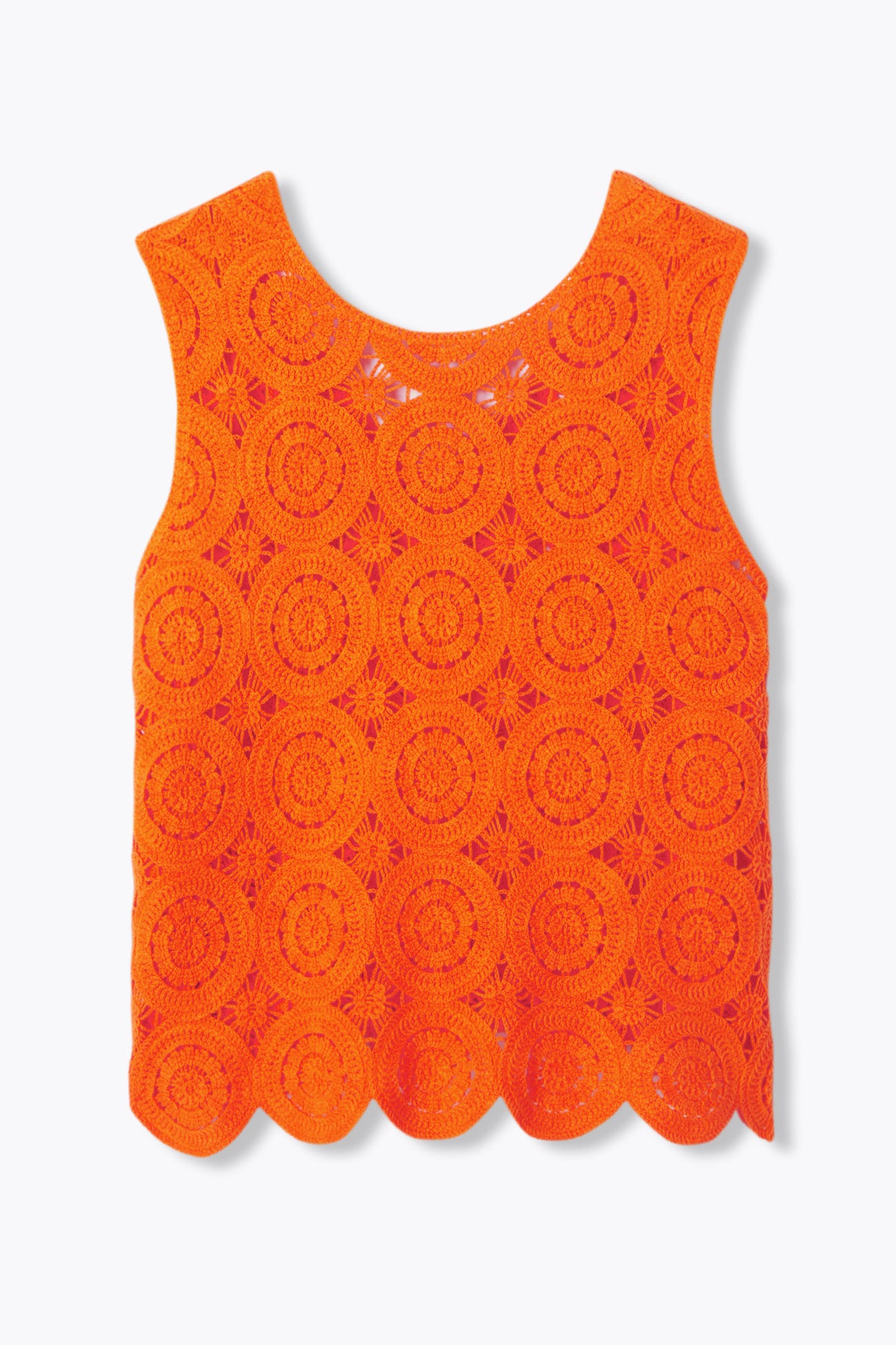 Pull en crochet recto verso