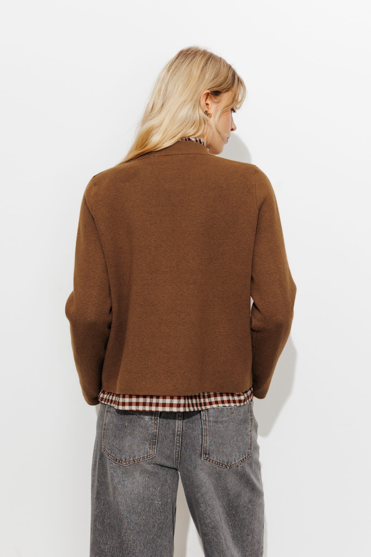 Cardigan zippé Femme