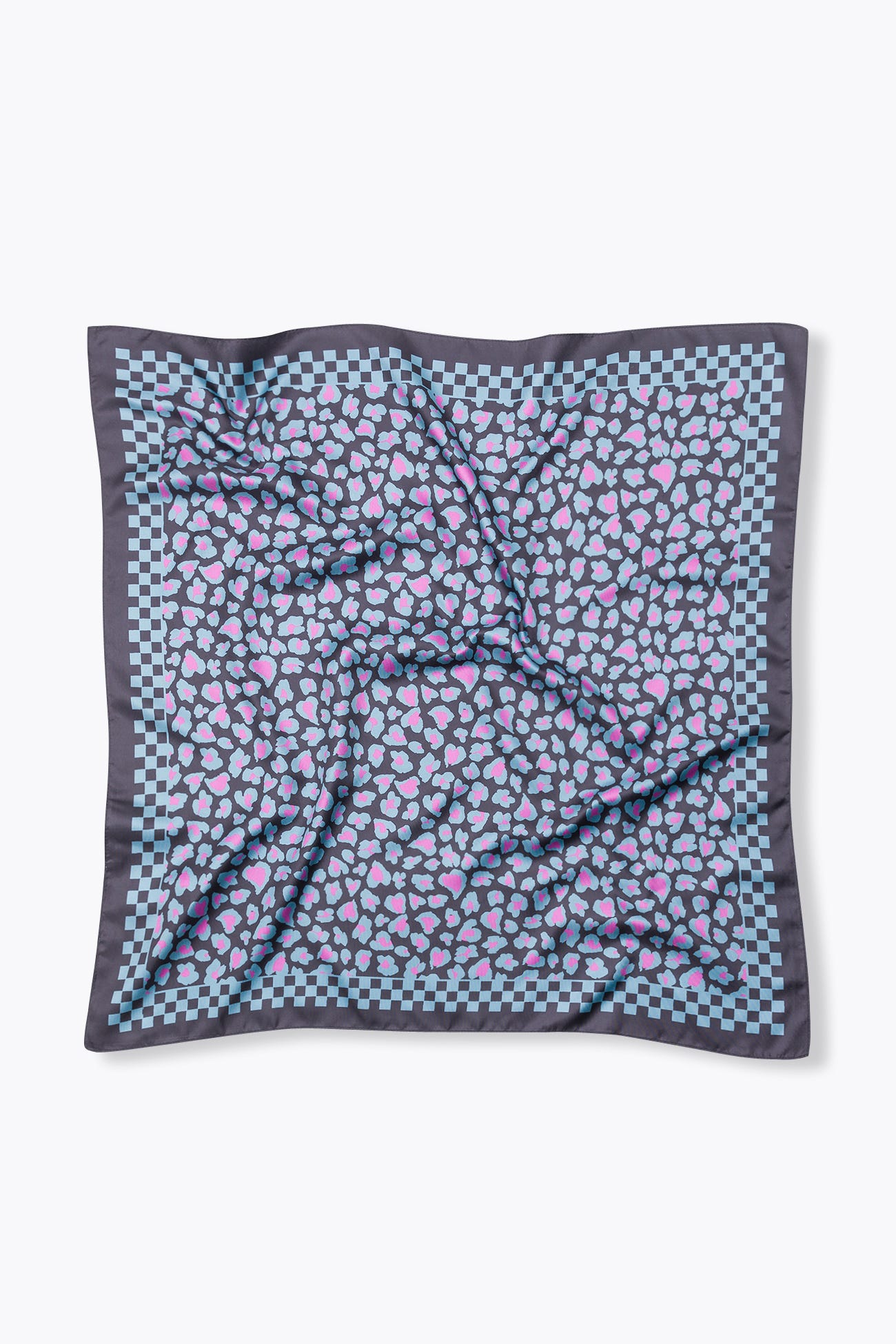 Foulard léopard coloré Femme