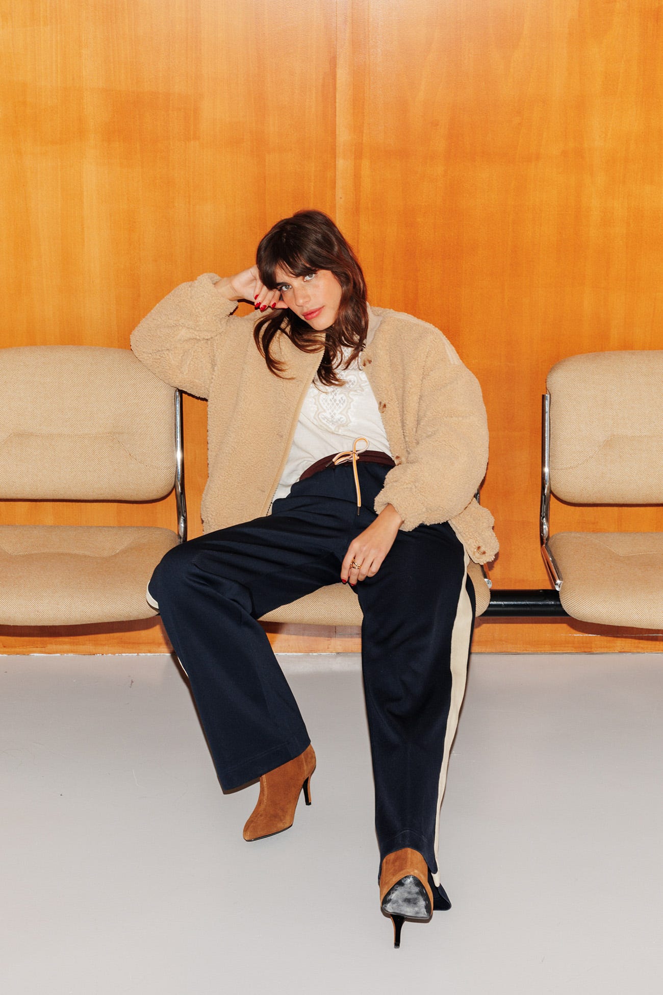 Cazadora de borreguito