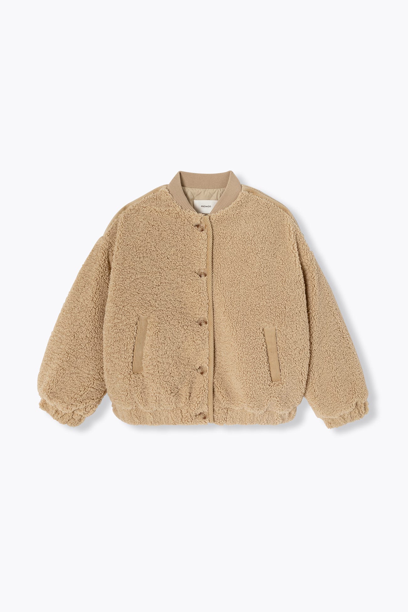 Fleecy teddy casual jacket