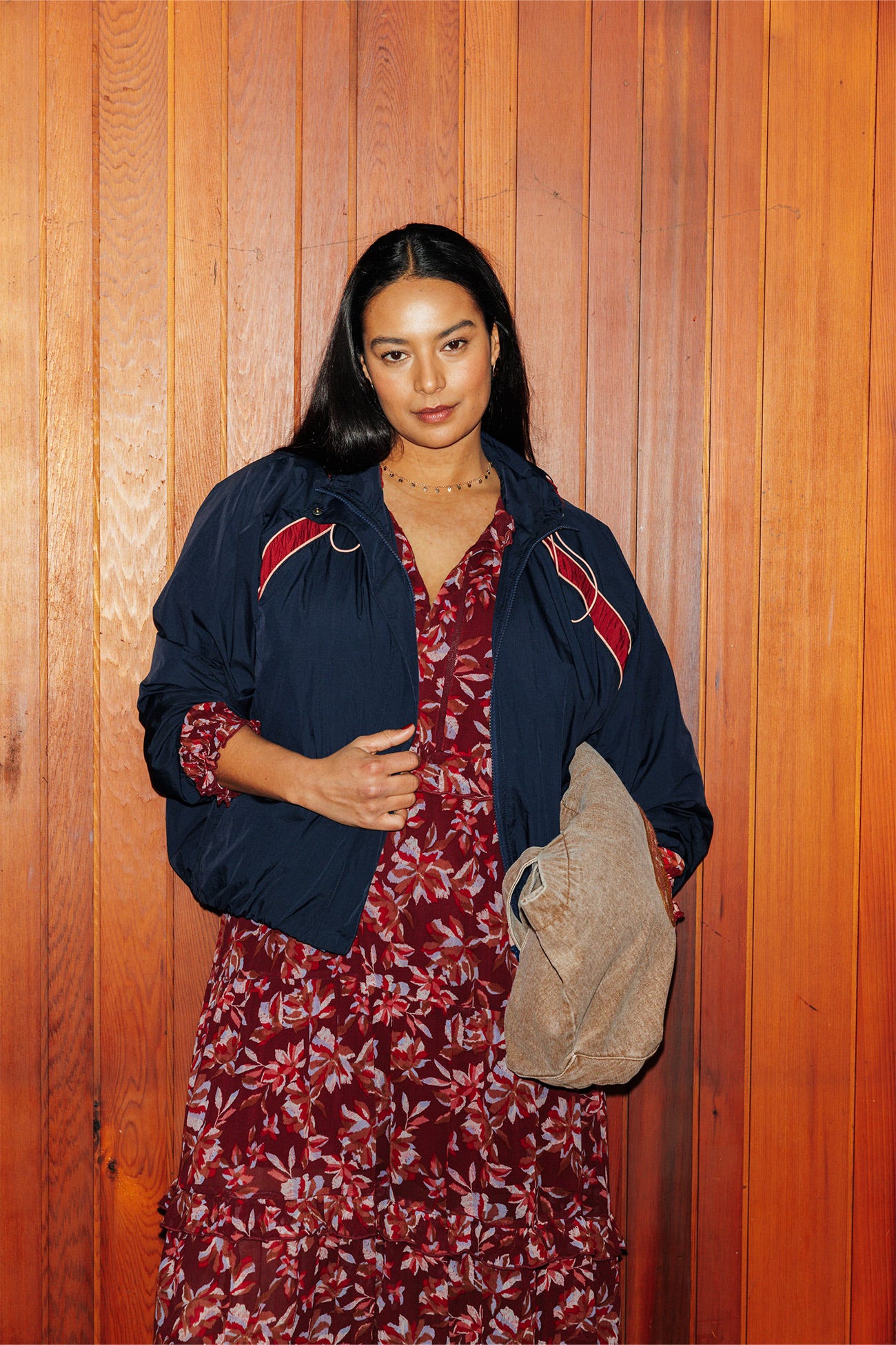 Windjacke mit Kapuze