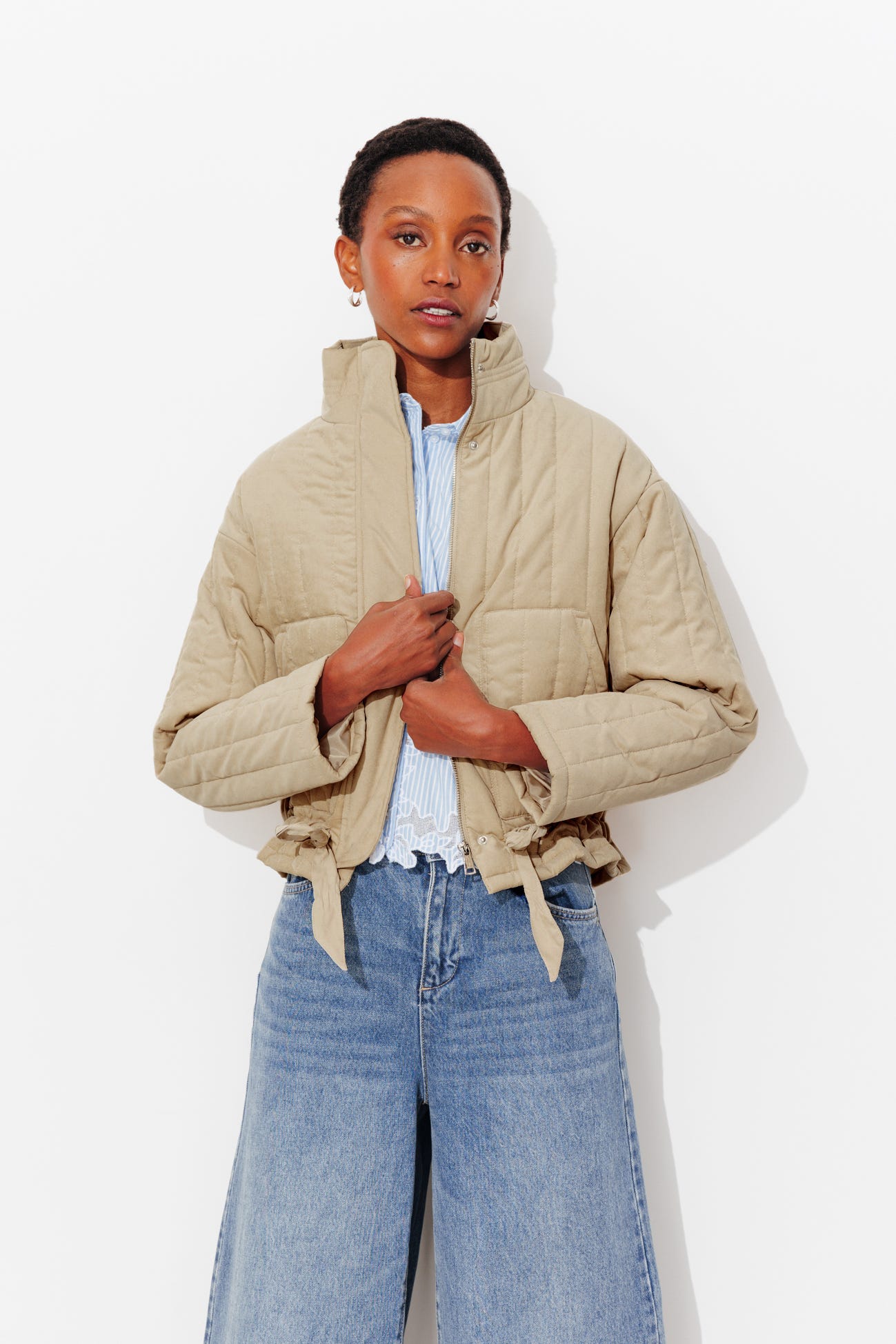 Veste matelassée Femme