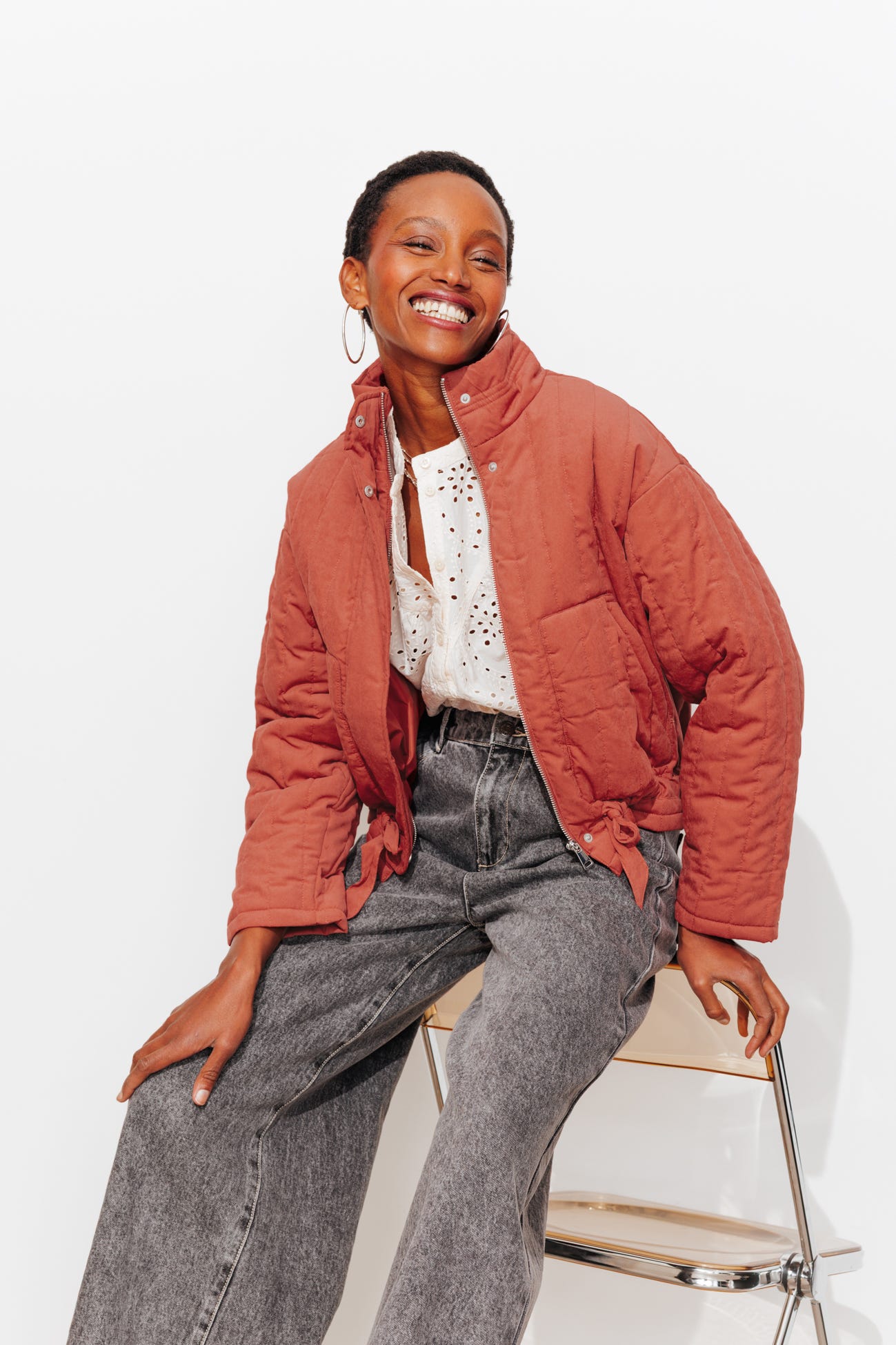 Veste matelassée Femme