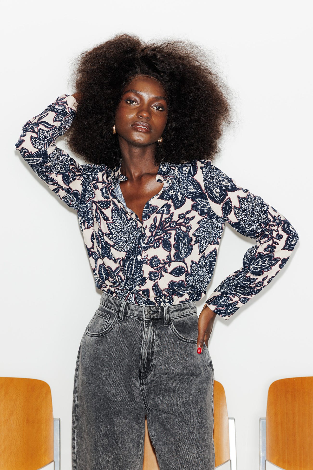 Chemise imprimée Femme