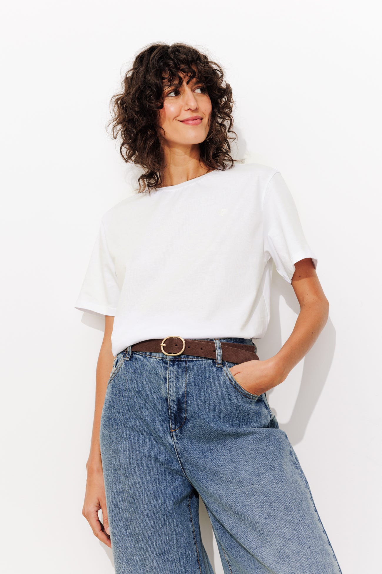 T-shirt logo Promod Femme