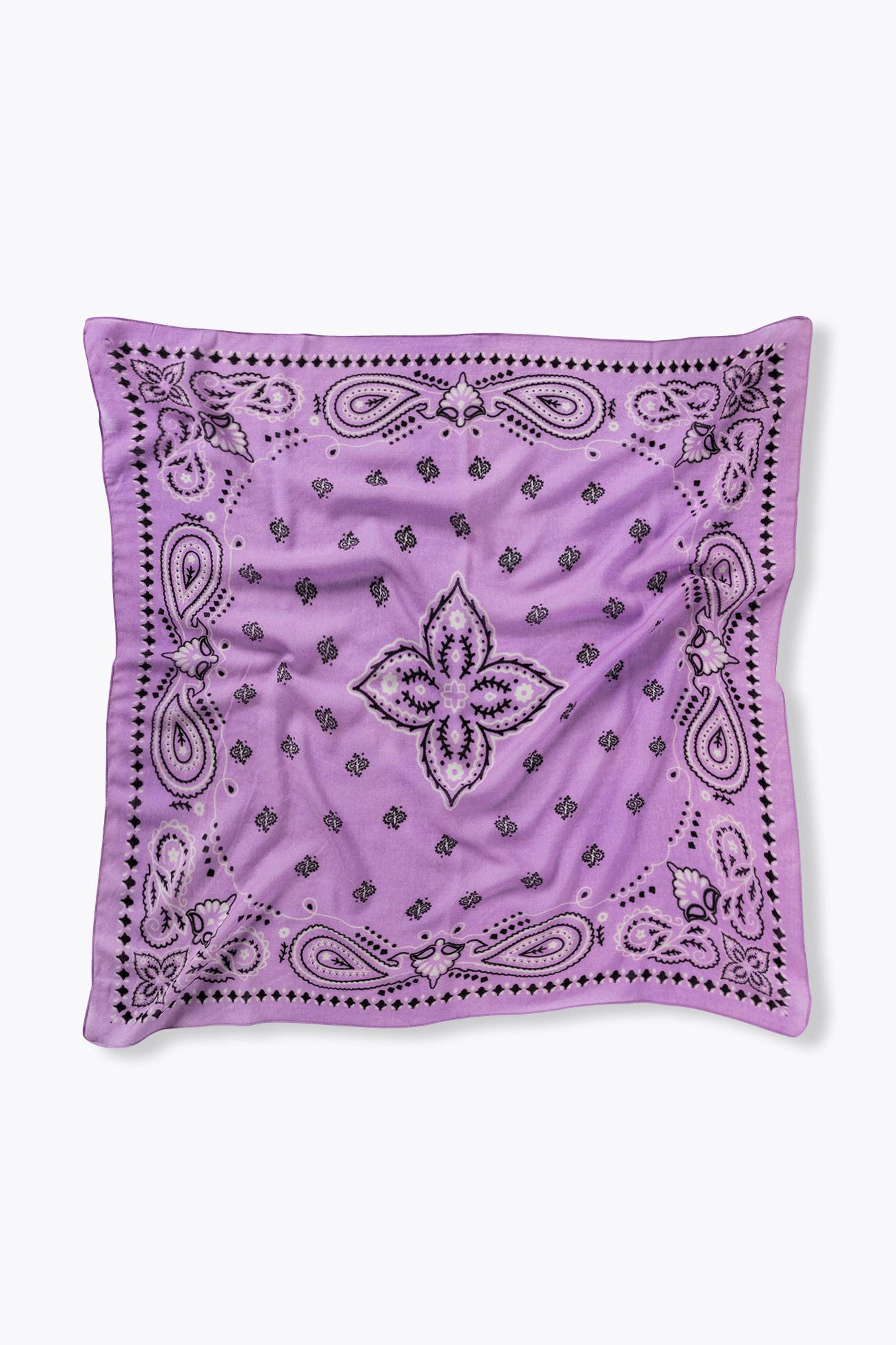 Großes Bandanatuch aus Wolle