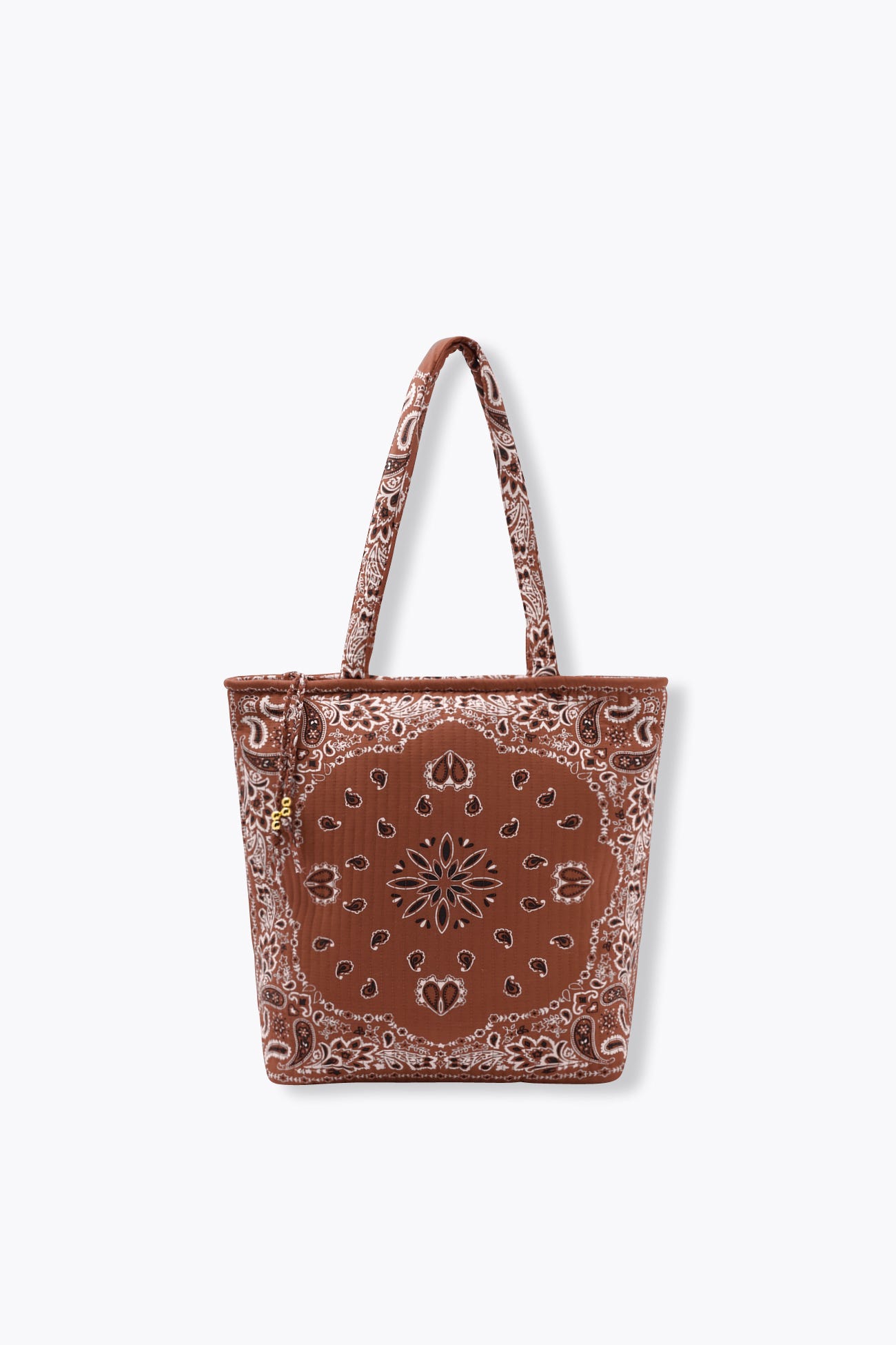 Padded bandana tote bag