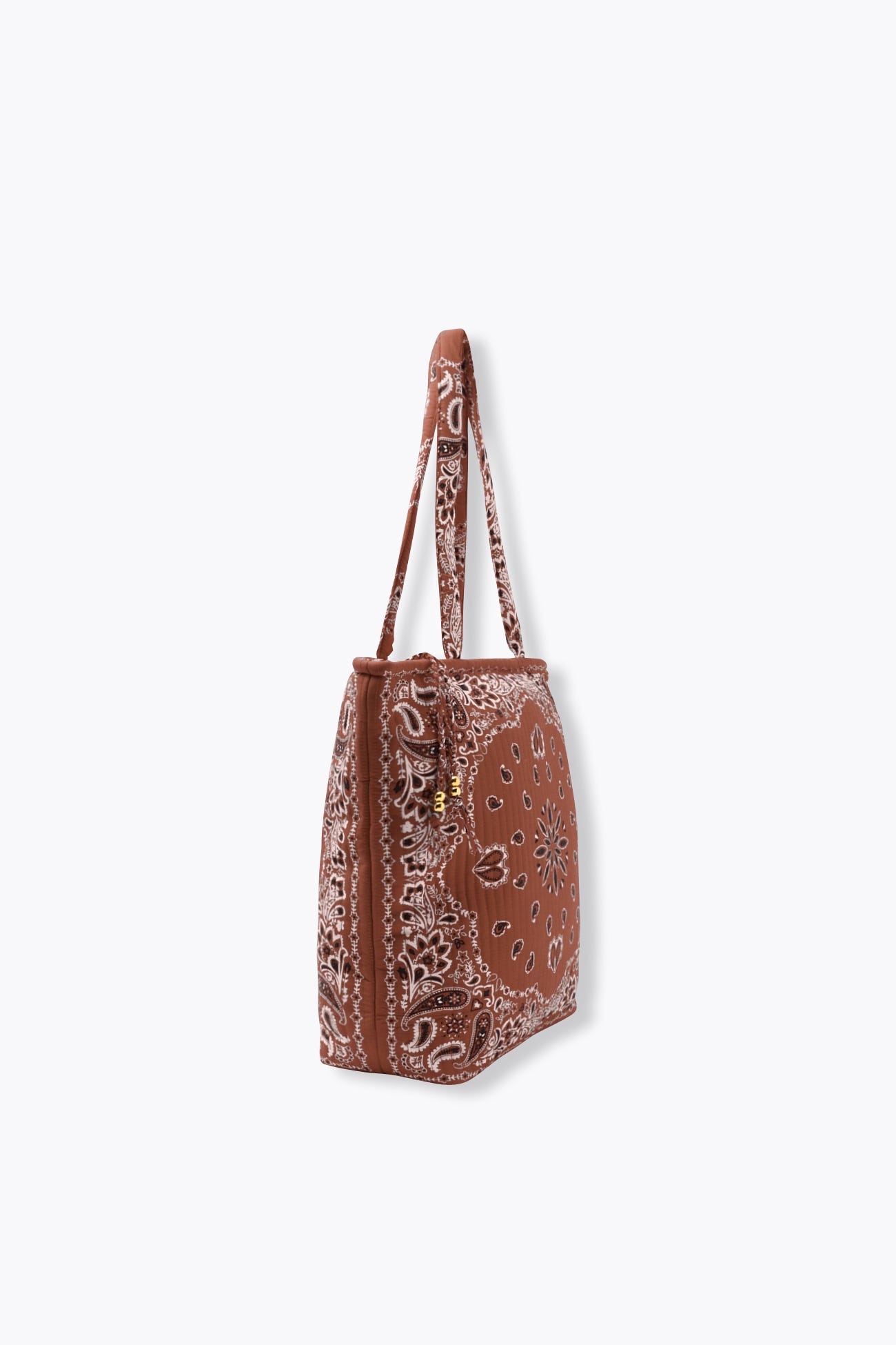 Padded bandana tote bag