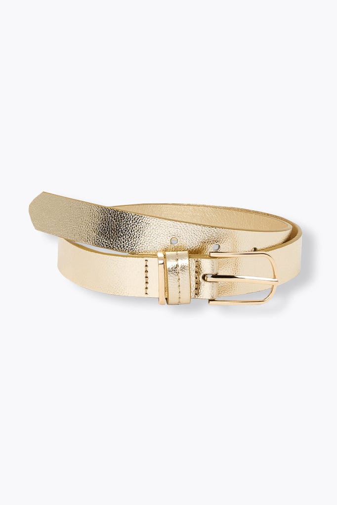 Ceinture en simili irisé