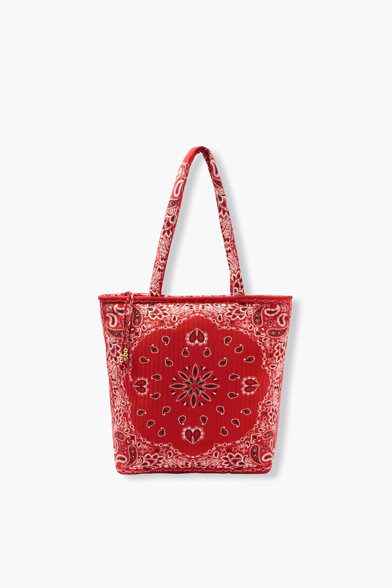 Tote bag matelassé bandana