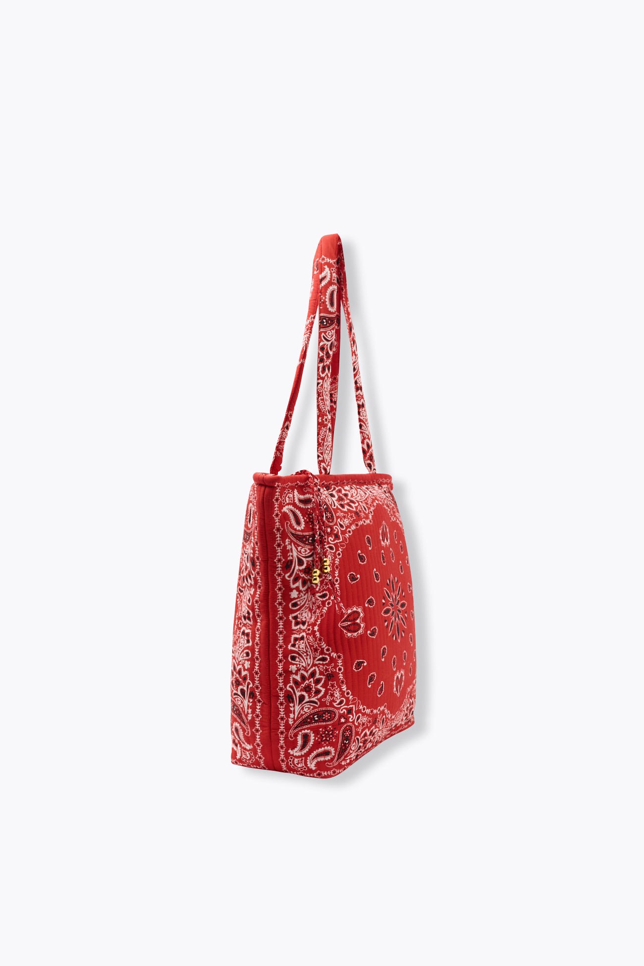 Tote bag matelassé bandana