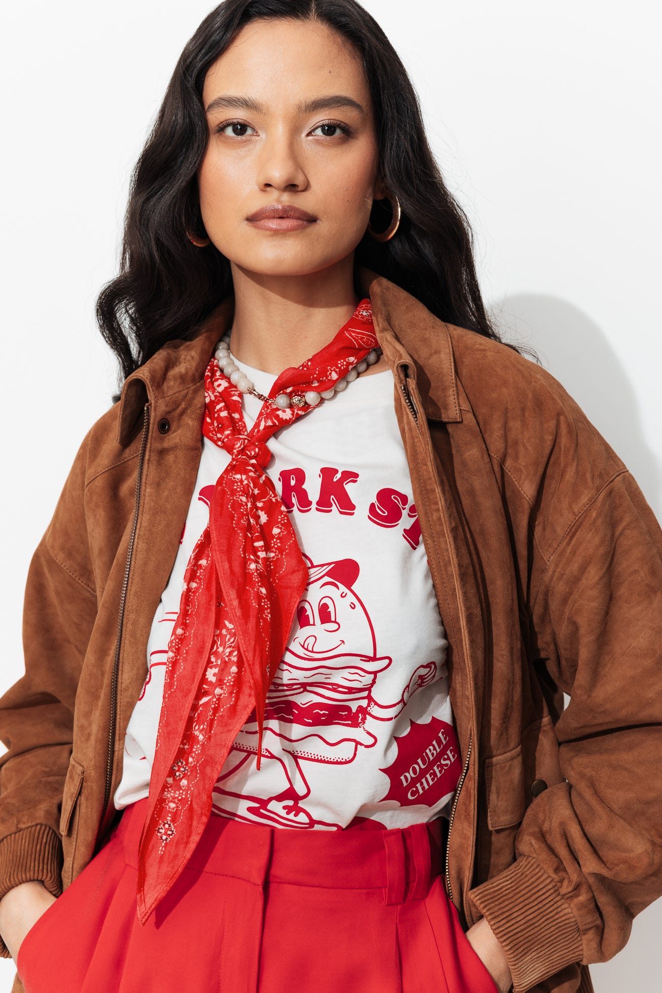 Foulard losange bandana