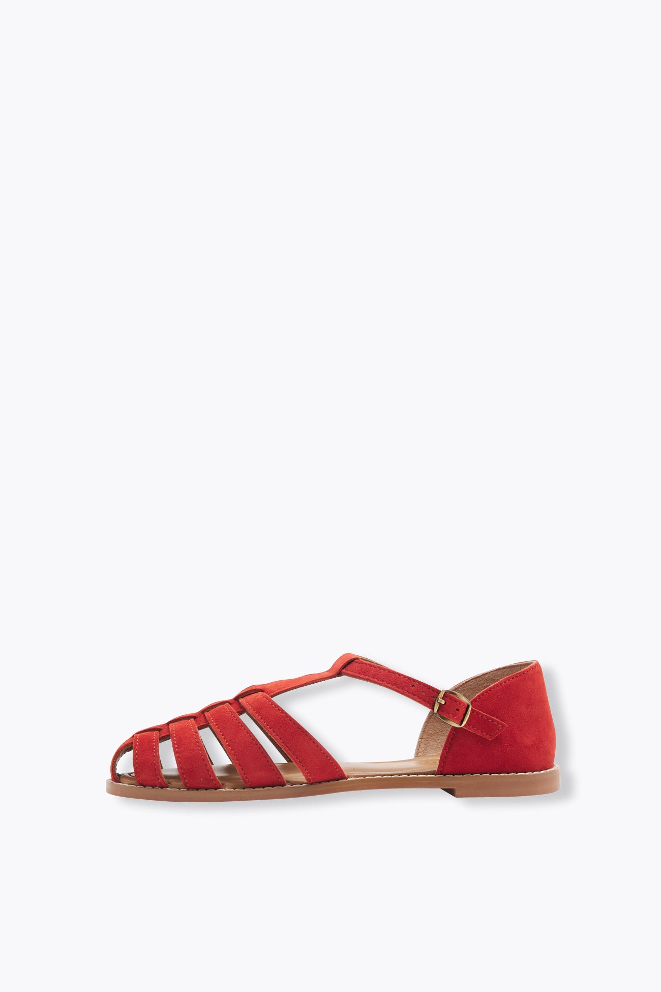 Sandalettes en cuir Femme