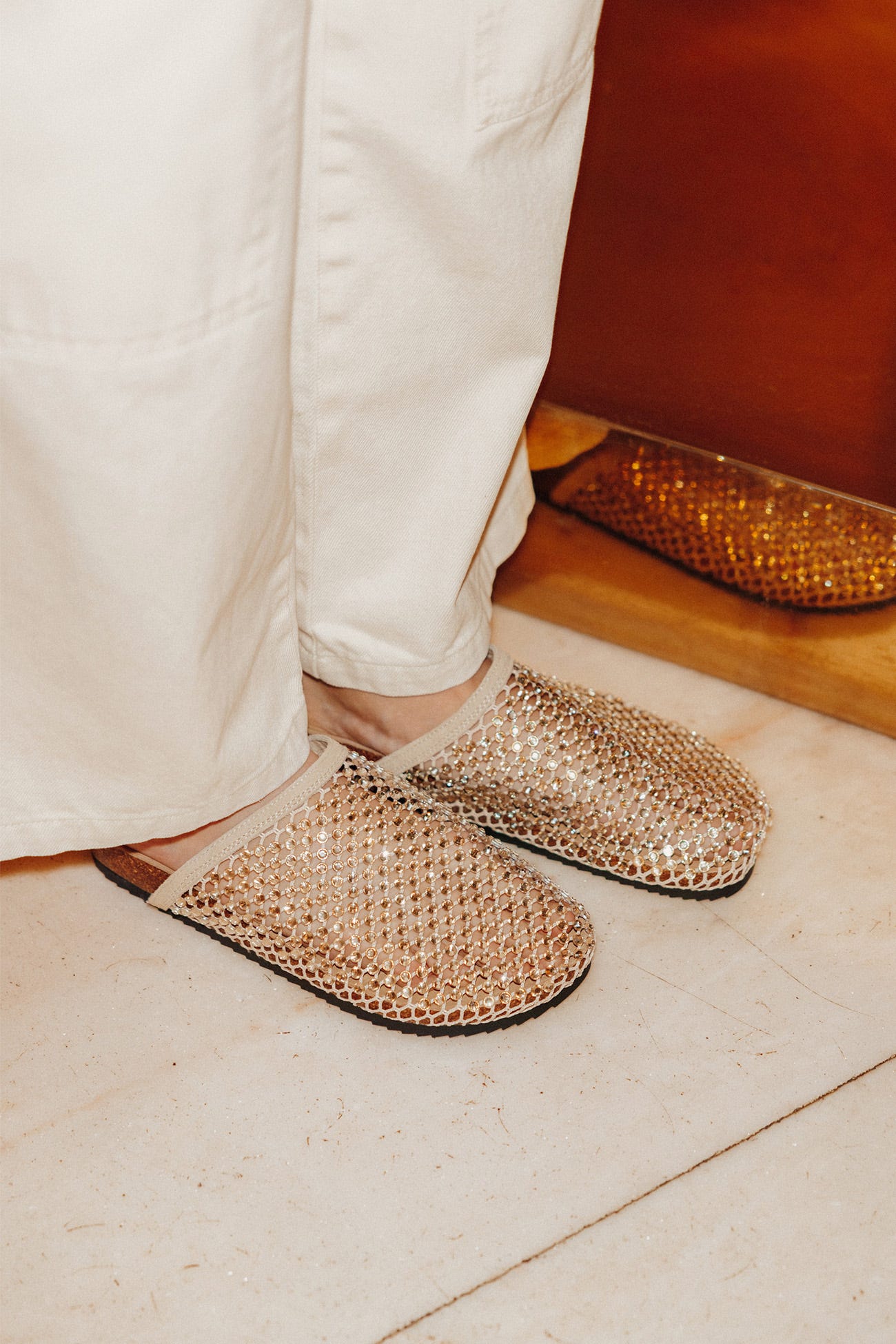 Zoccoli donna con strass