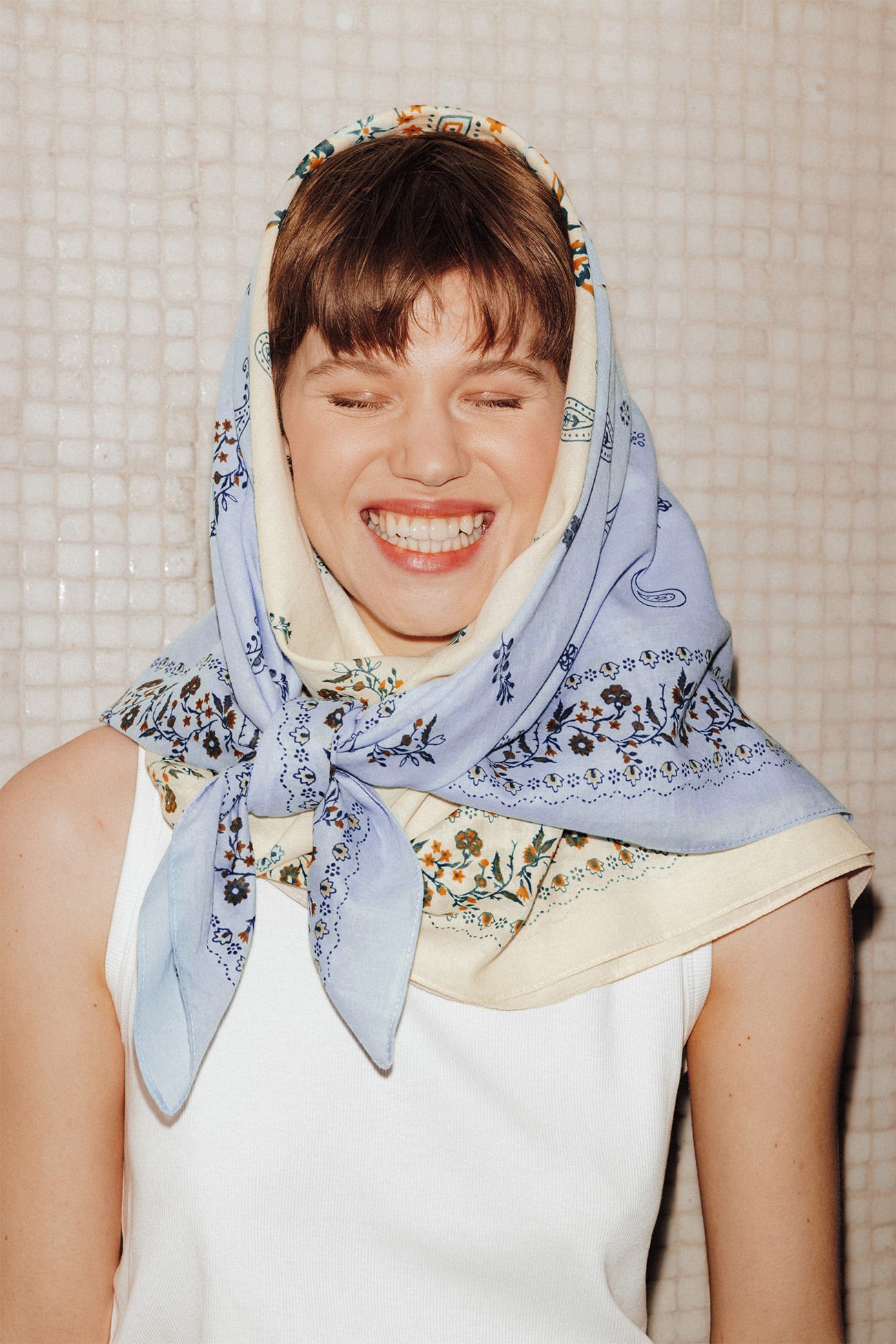 Foulard carré bandana