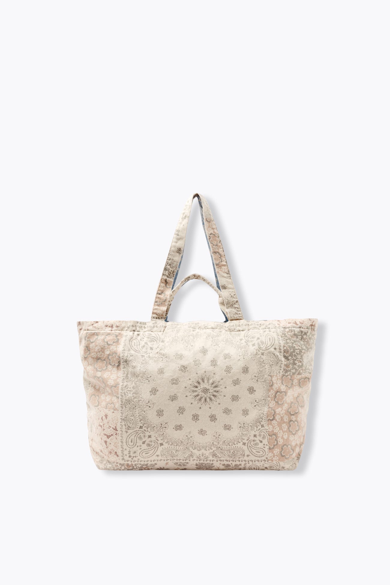 Maxi tote-bag motif bandana