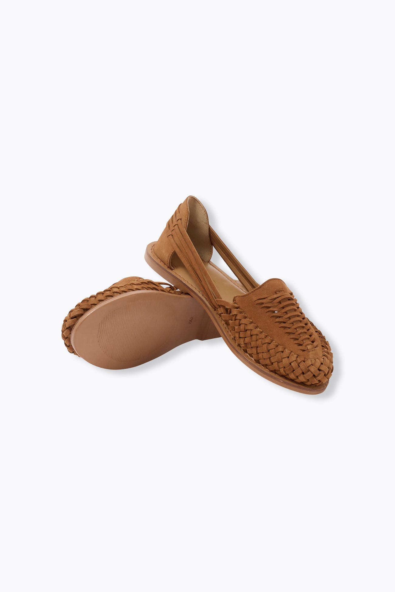 Suede leather moccasins