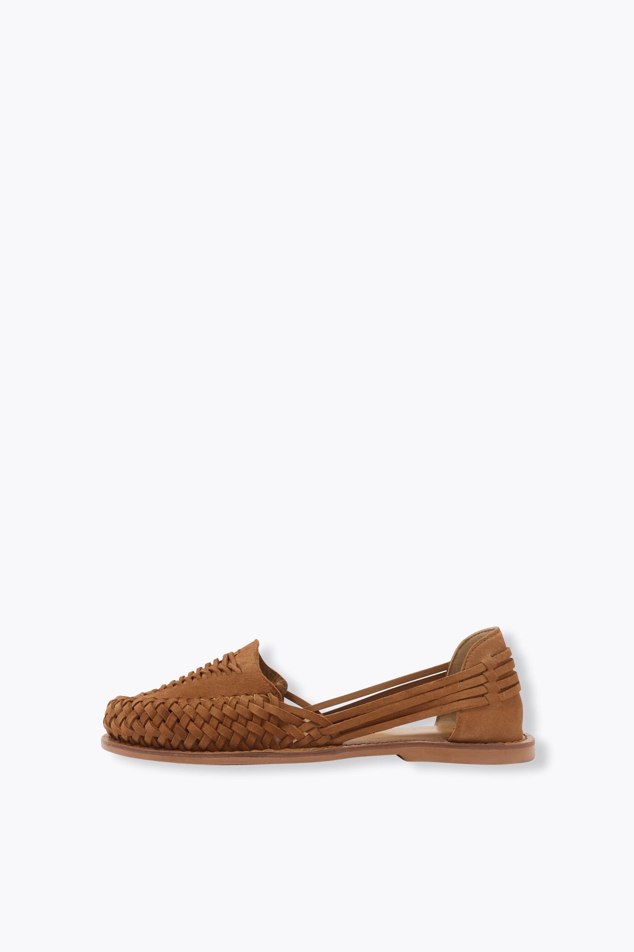 Suede leather moccasins