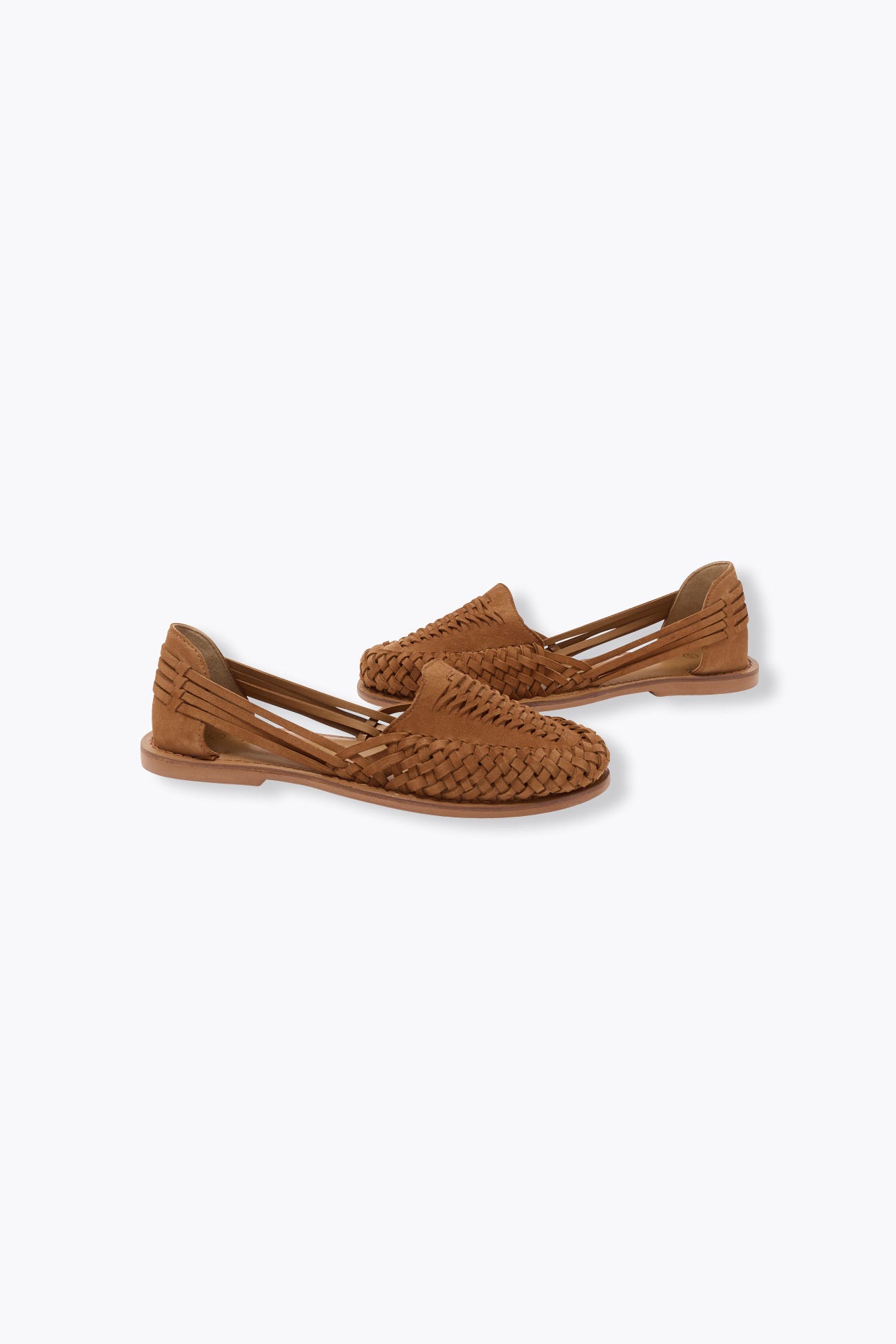 Suede leather moccasins