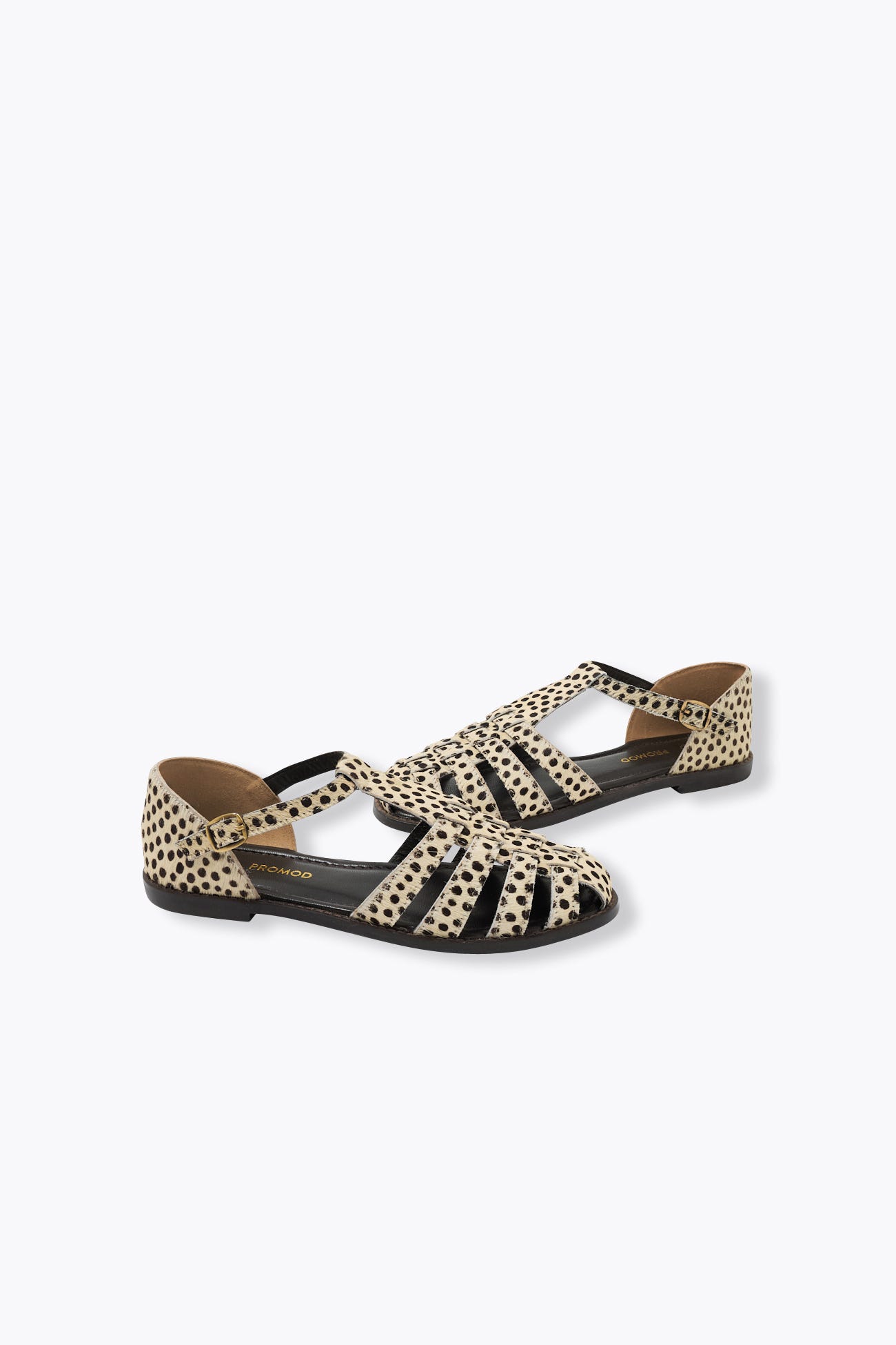 Sandalettes en cuir Femme