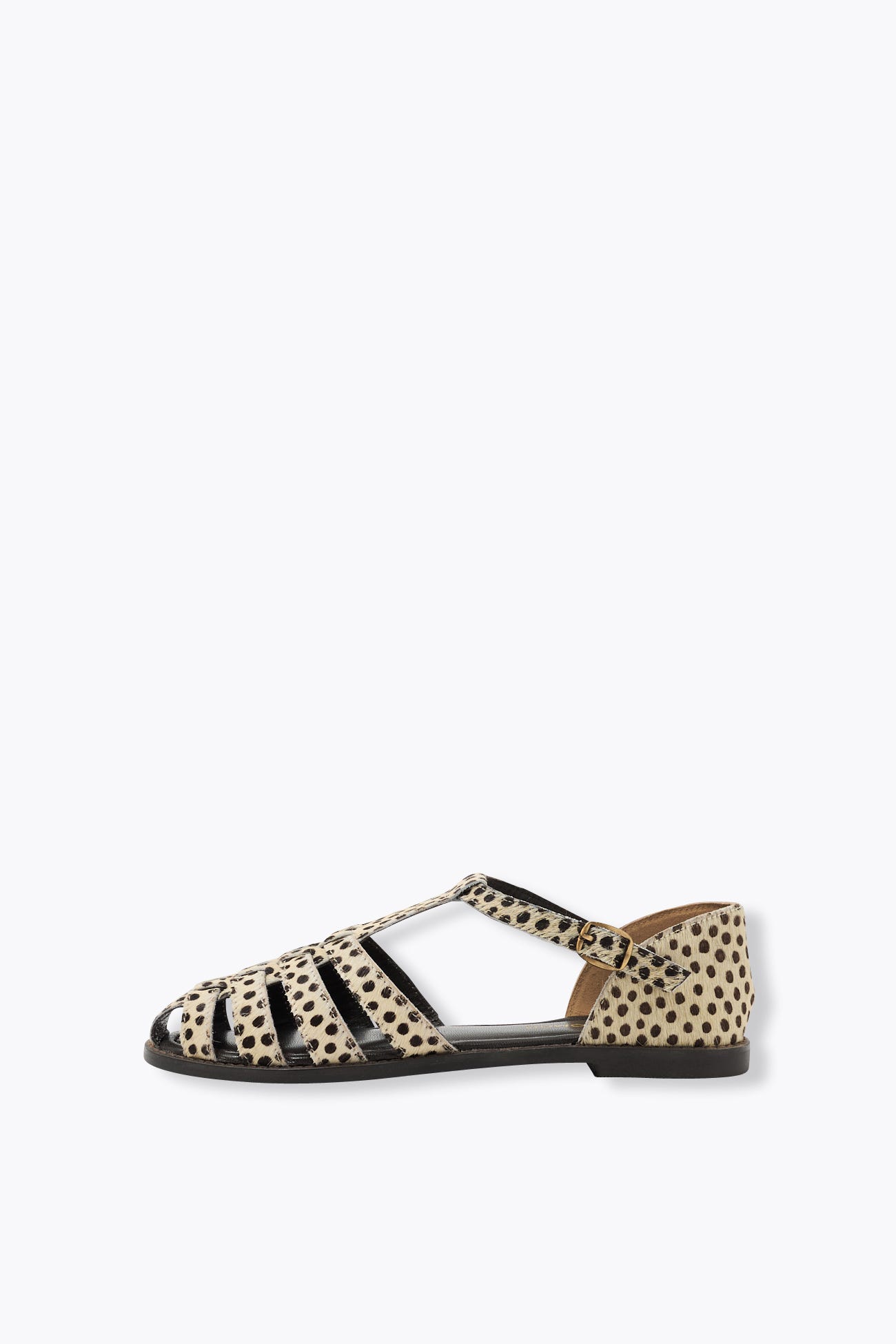 Sandalettes en cuir Femme