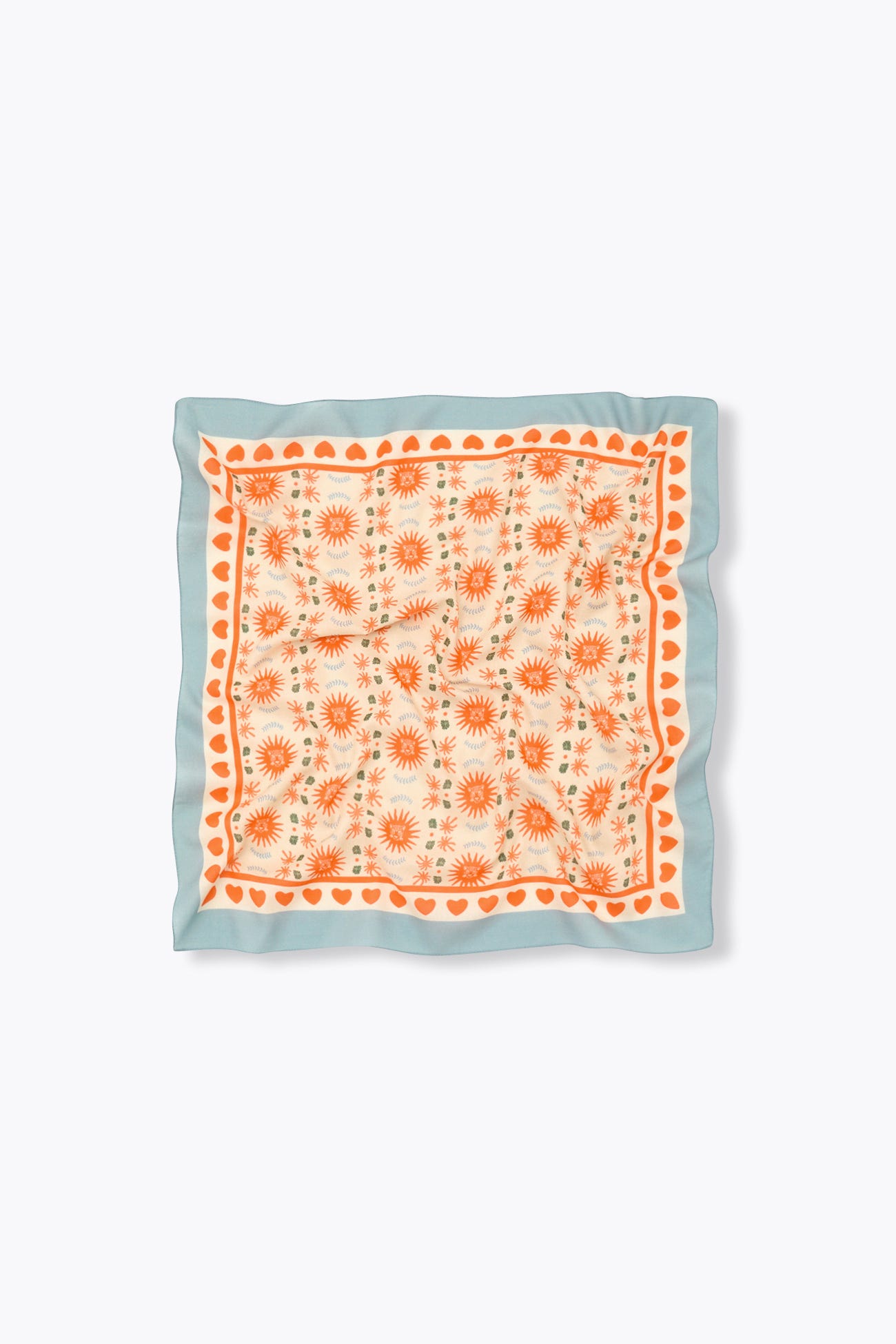 Foulard carré imprimé Femme