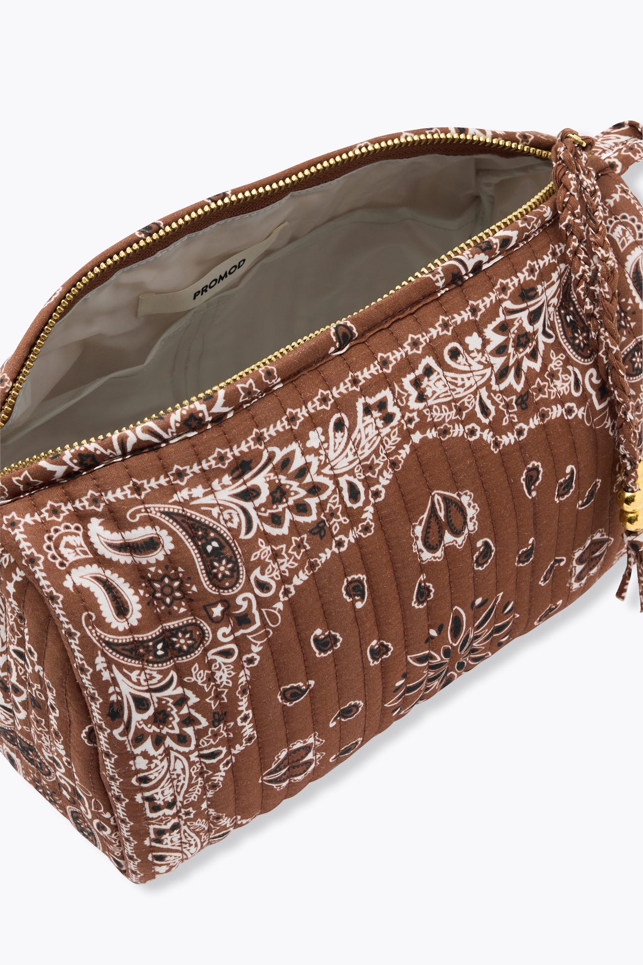 Trousse matelassée bandana