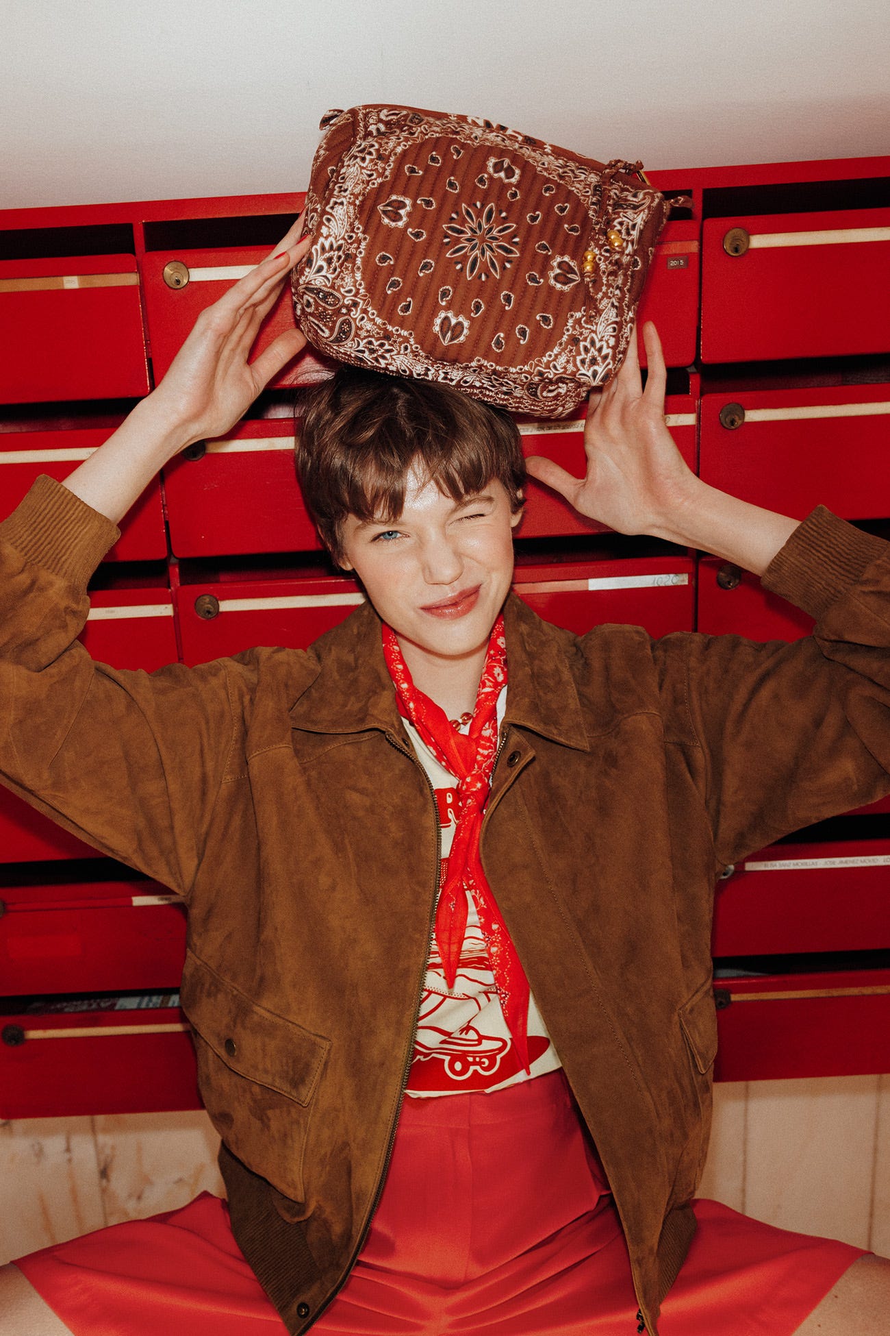 Neceser acolchado bandana