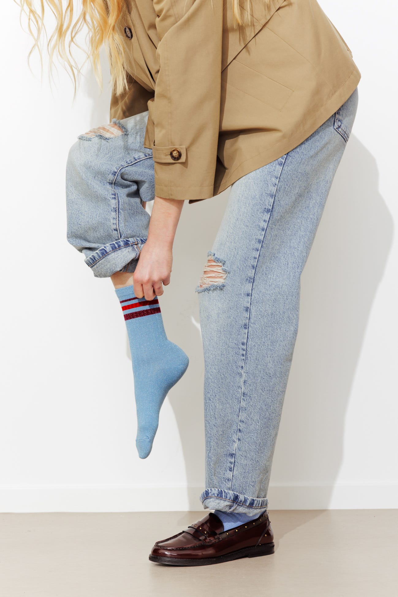 Chaussettes à paillettes
