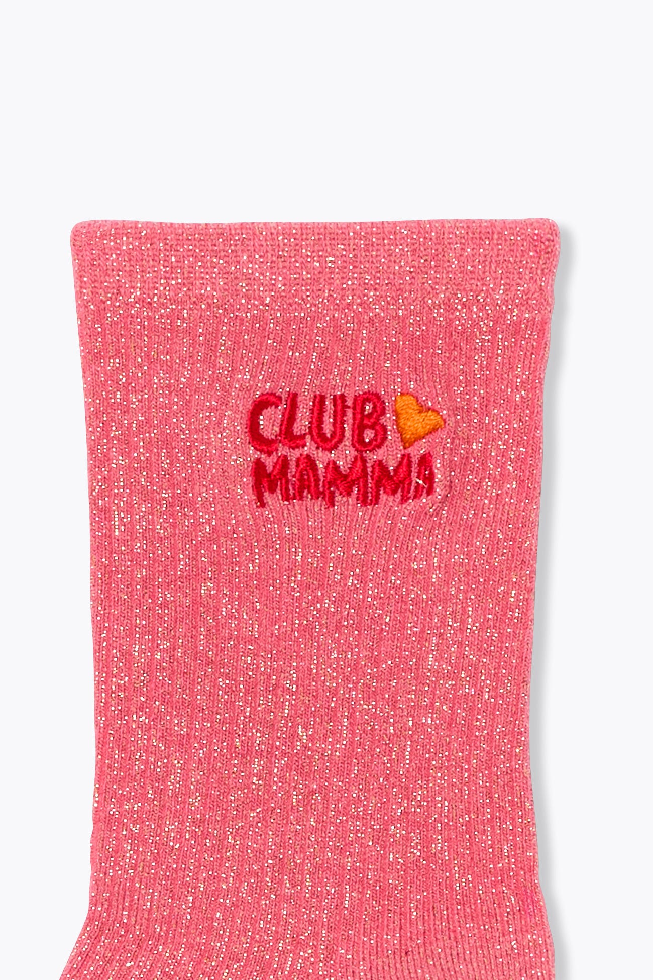 Calcetines brillantes bordados