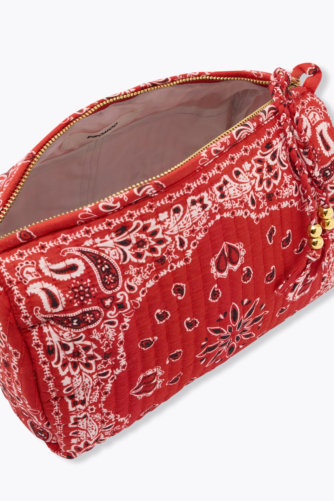 Trousse matelassée bandana