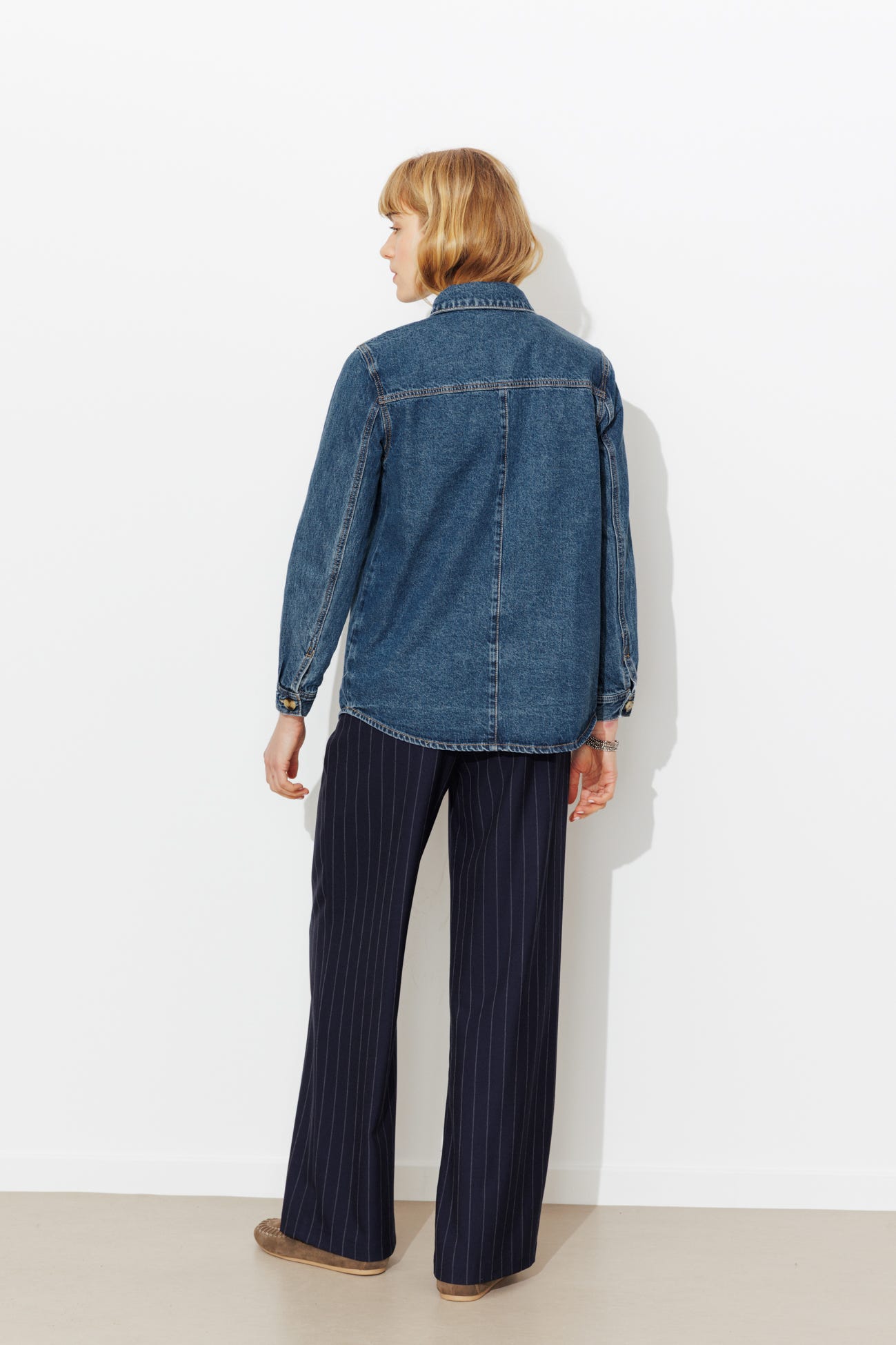 Jeans-Hemdjacke ALMA