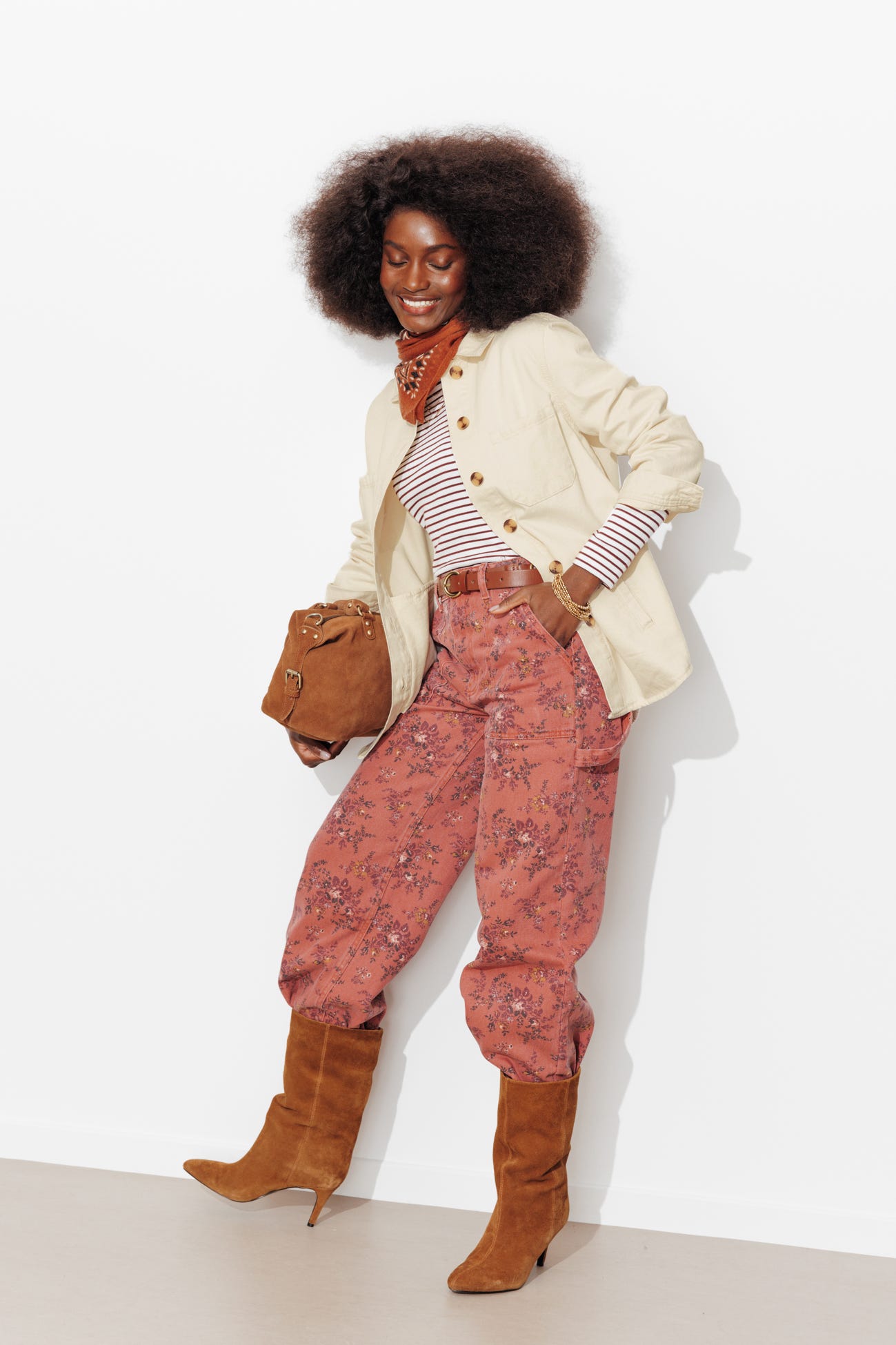 ALMA veste surchemise en toile