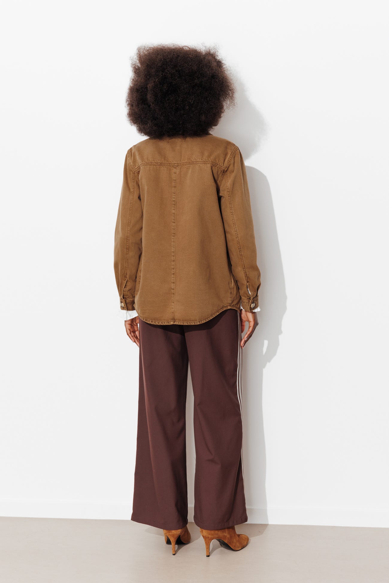 ALMA veste surchemise en toile