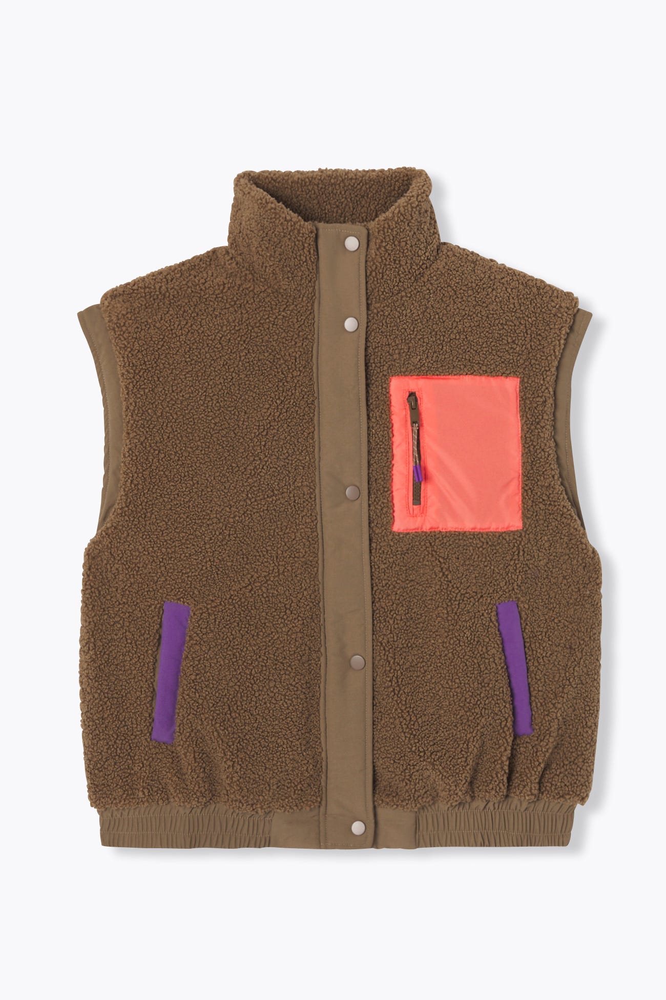 Teddyflecce-Weste