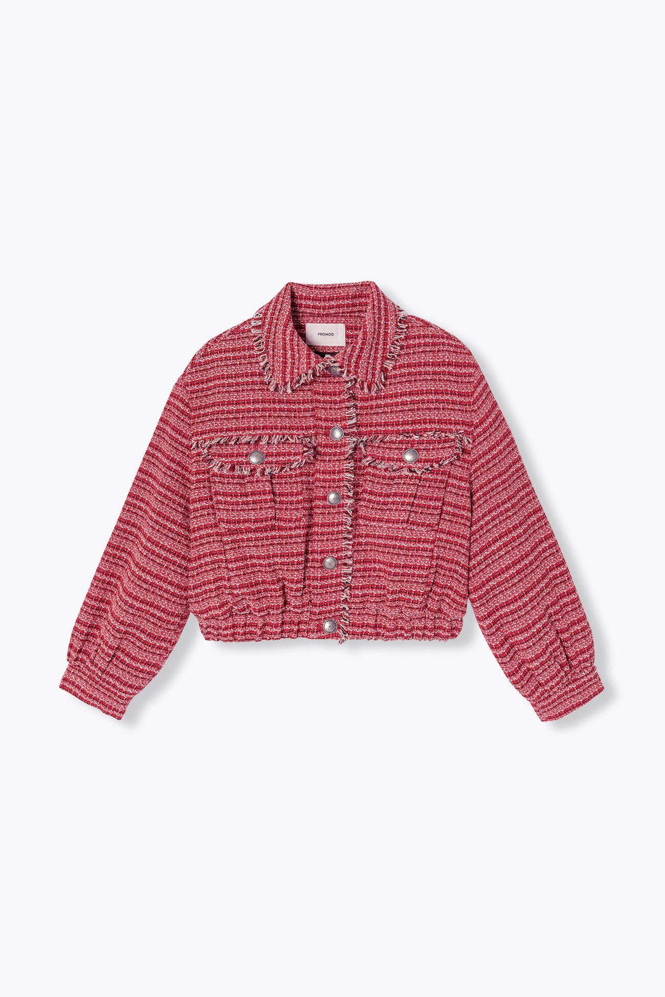 Cazadora tweed irisada