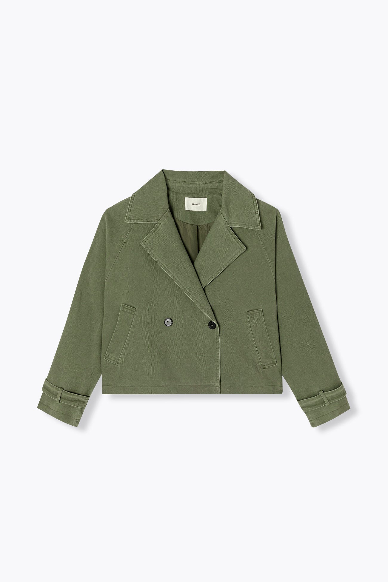 Veste courte en toile Femme