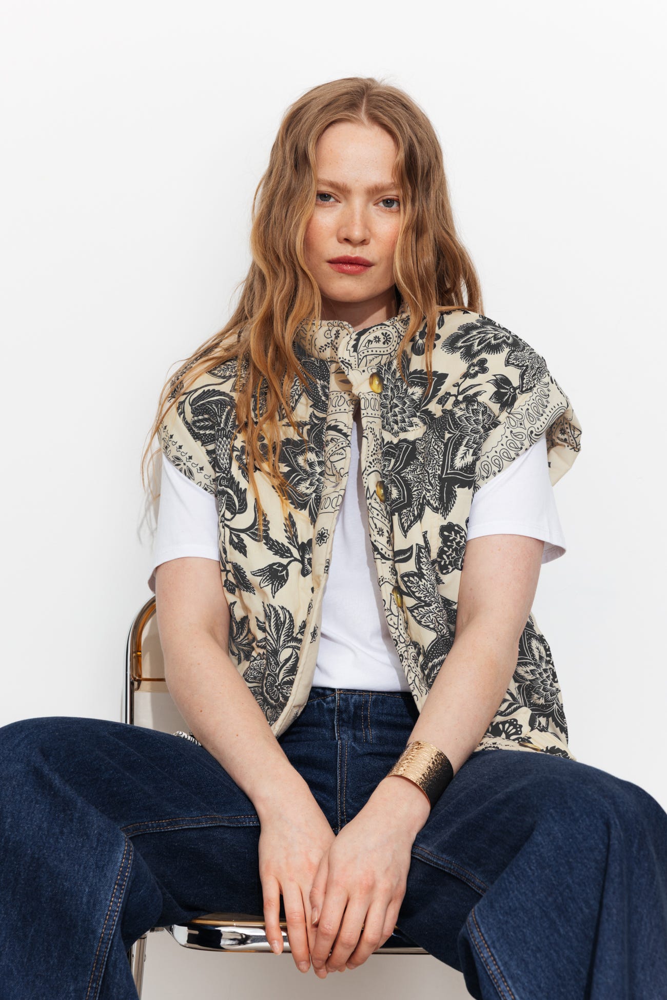 Pikowany bezrękawnik