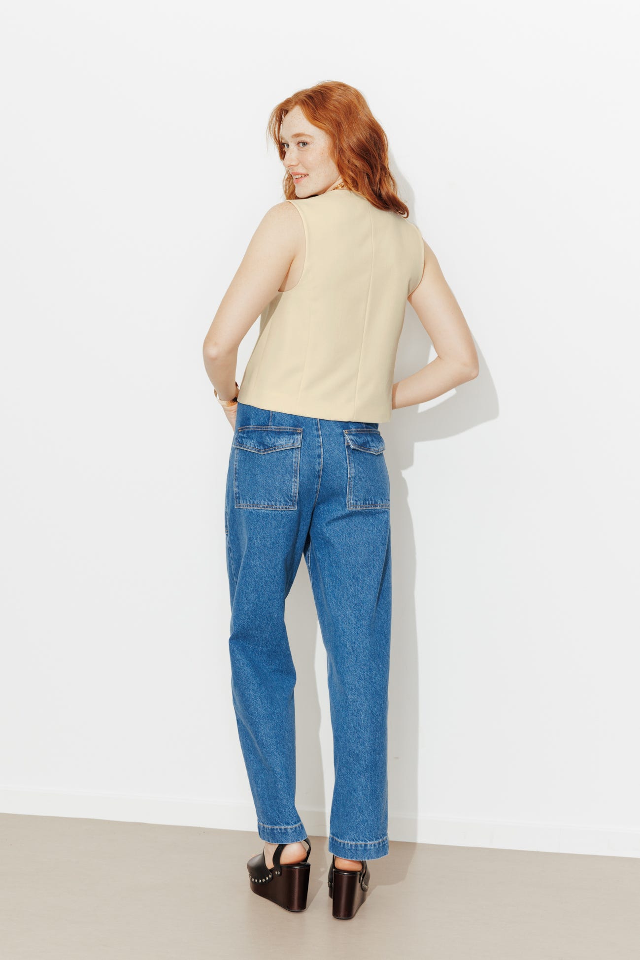 Chaleco liso lazadas