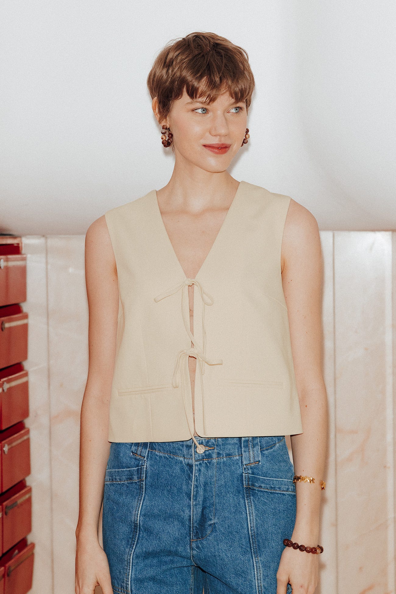 Chaleco liso lazadas