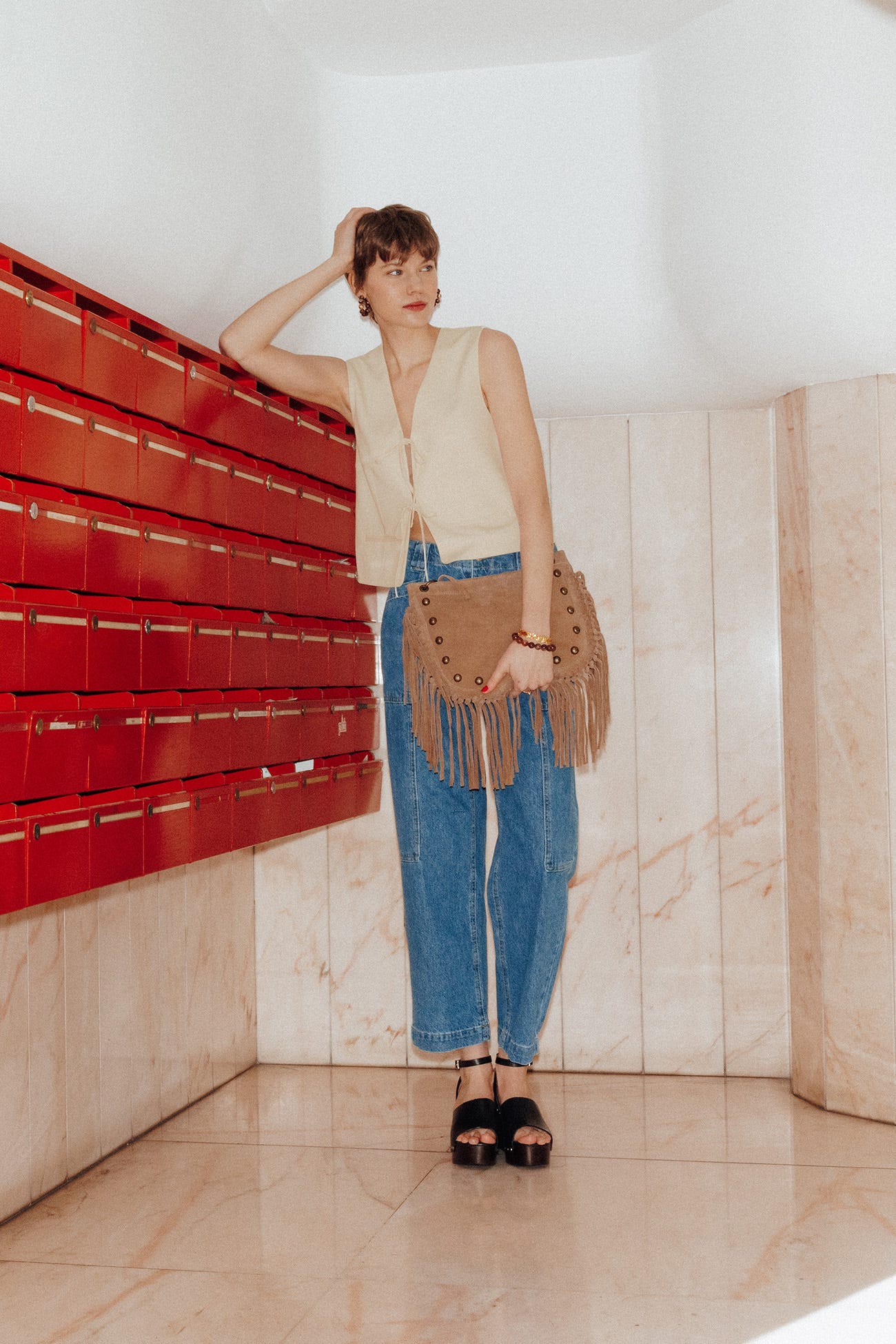 Chaleco liso lazadas