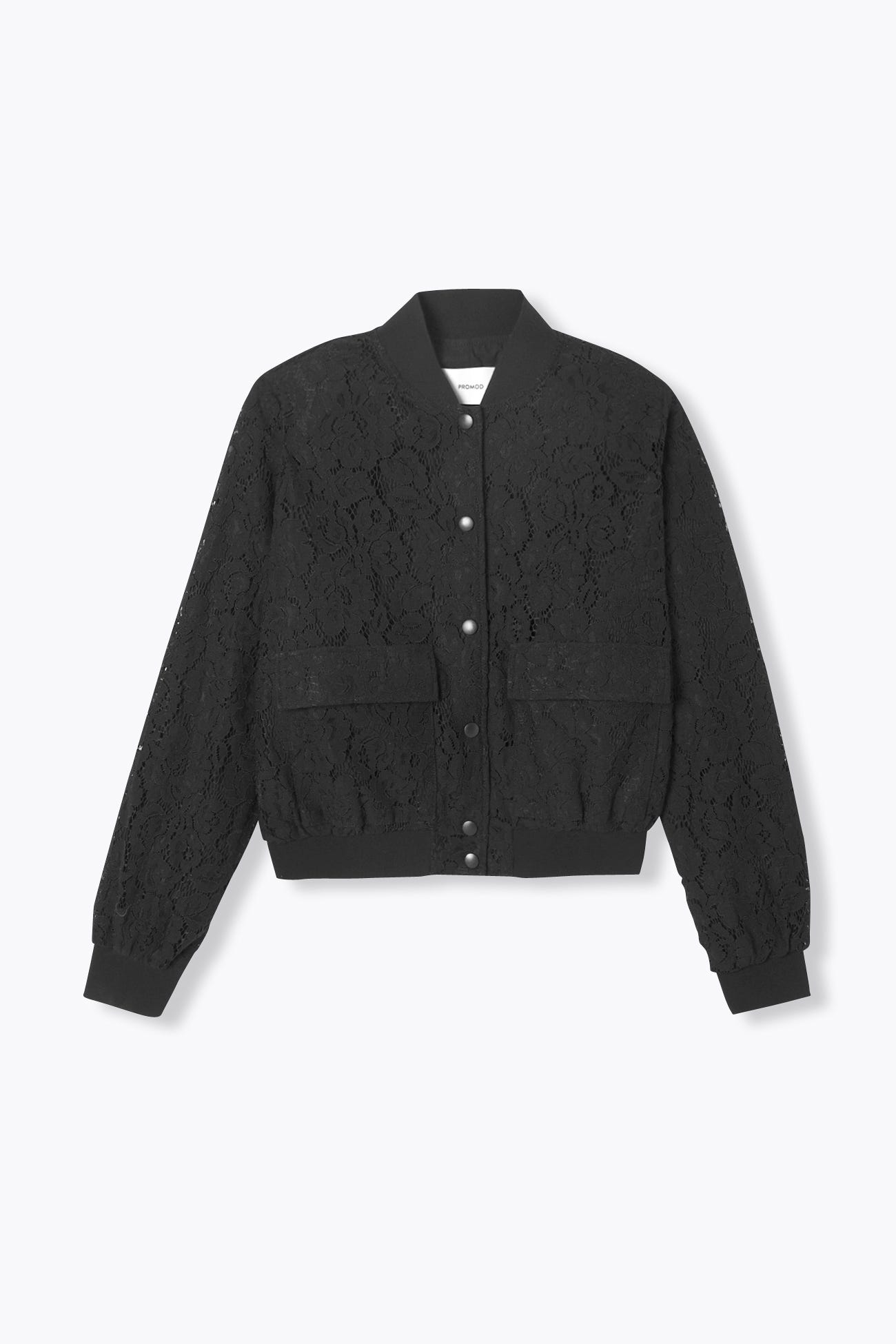 Lace bomber jacket