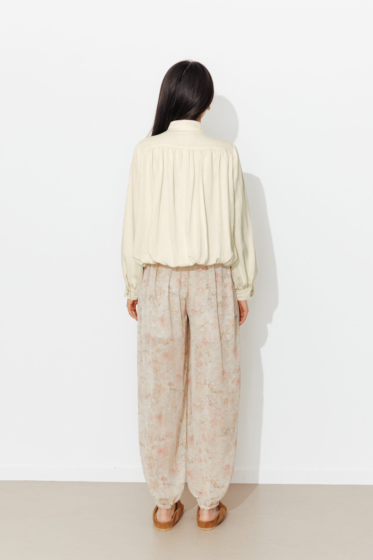 Funnel neck blouson
