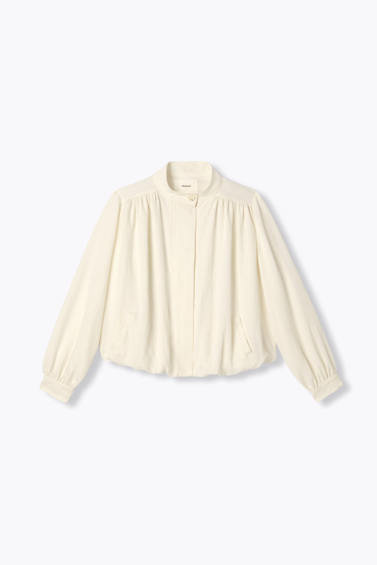 Funnel neck blouson