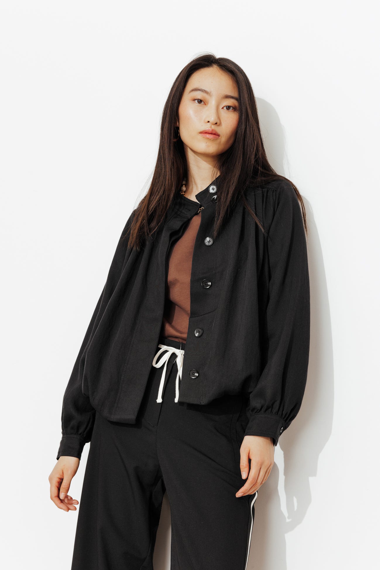 Blouson à col montant Femme